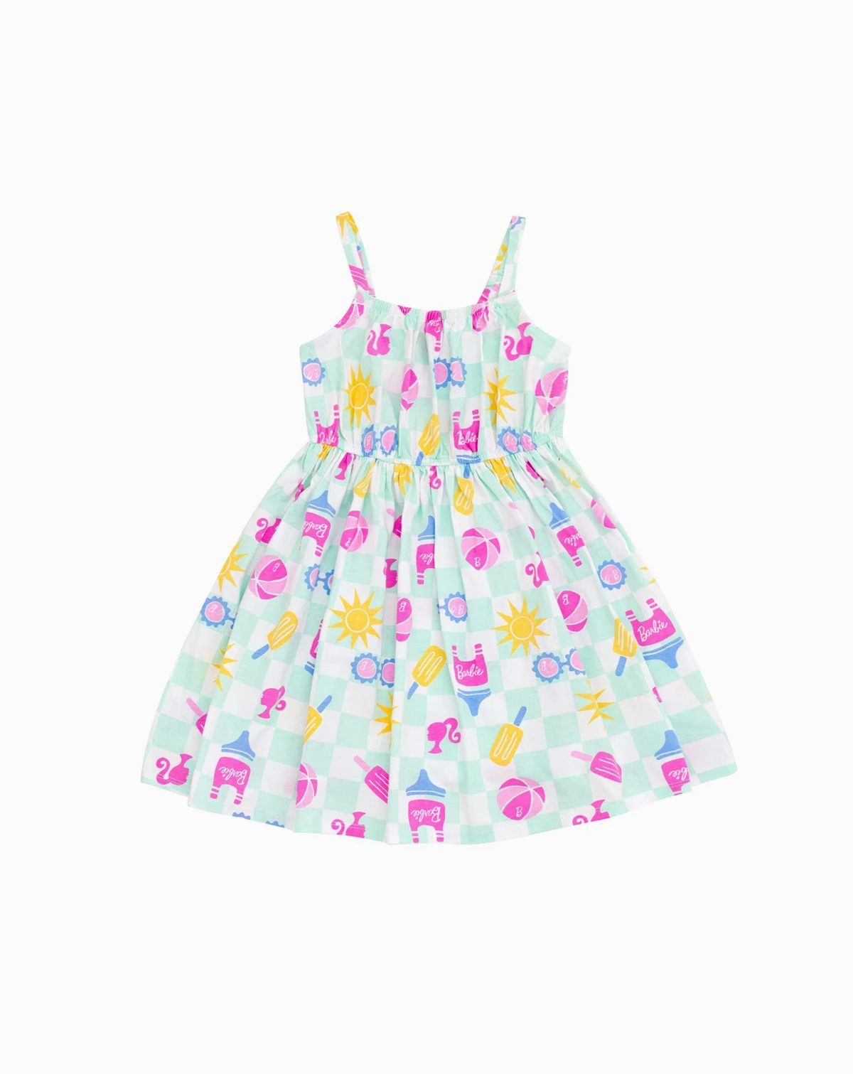 Toddler Girls Square Neck Cami Dress