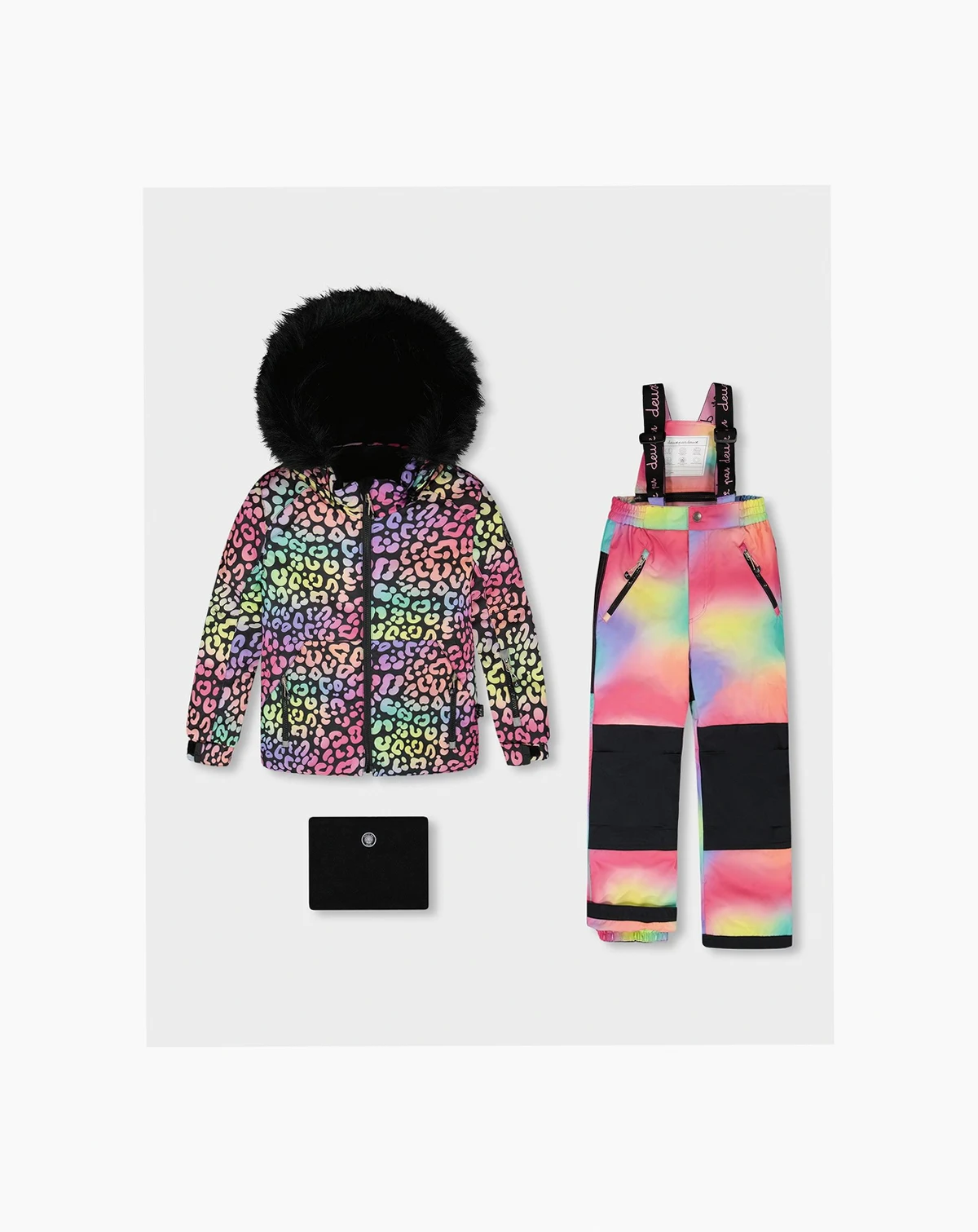 Girl Two-Piece Play Snowsuit Multicolor - Toddler|Child