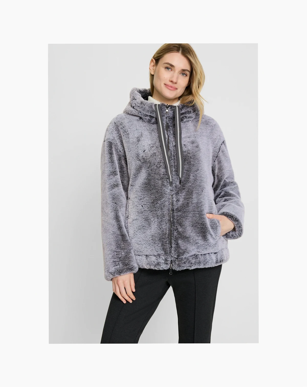 Women's Reversible Hooded Jacket