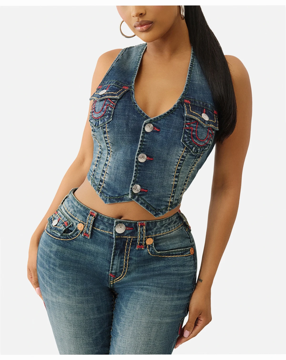 Women's Super T Denim Vest