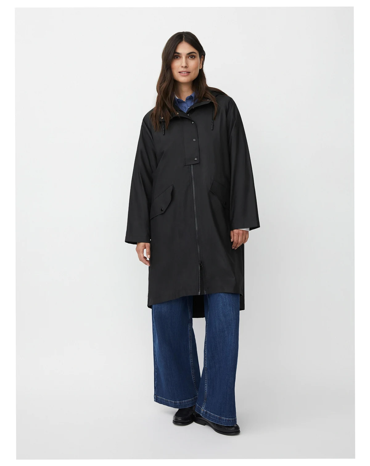 Women's MaTheia Long Sleeve Hooded Coat