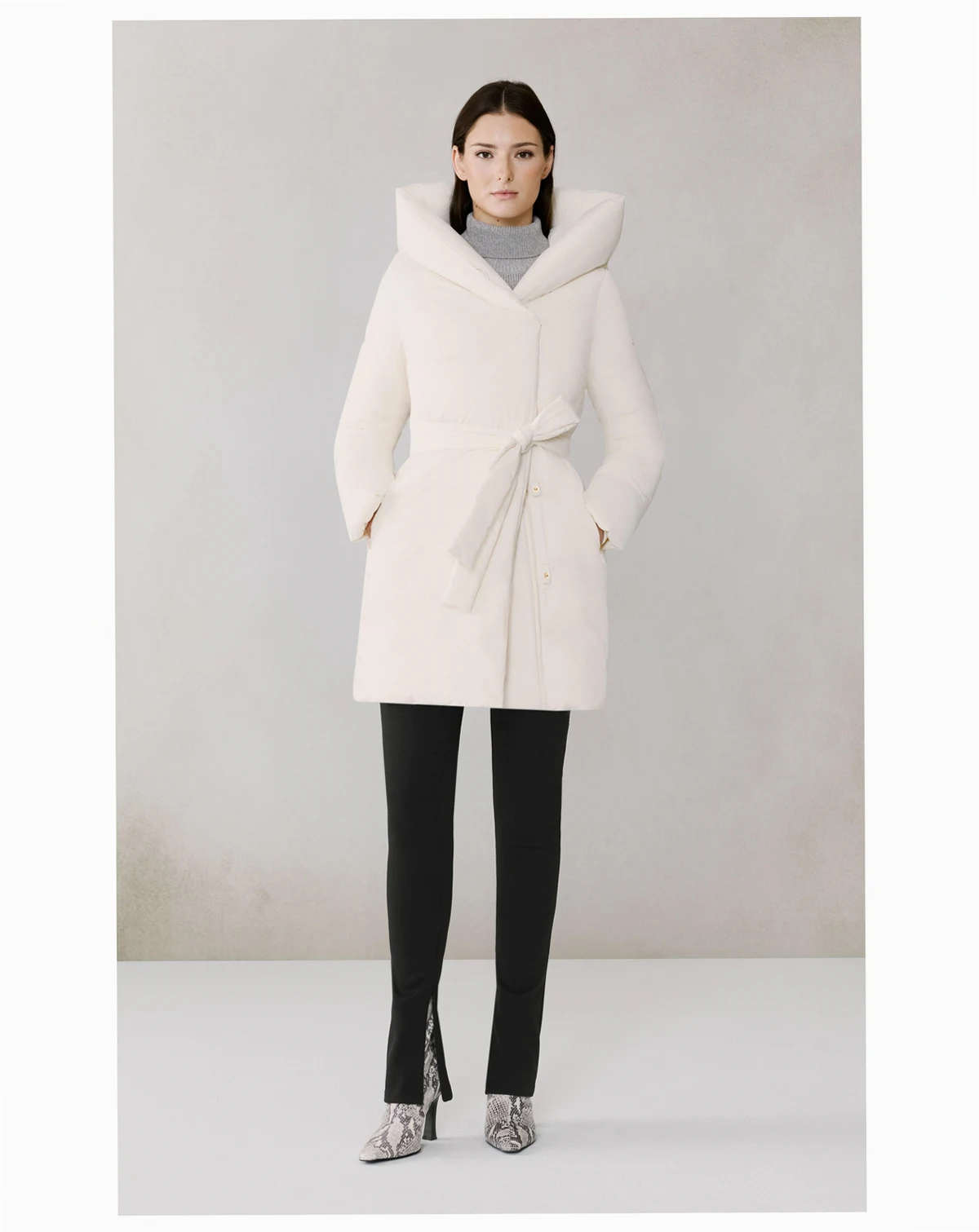 Womens Adelaide Wrap Down Coat