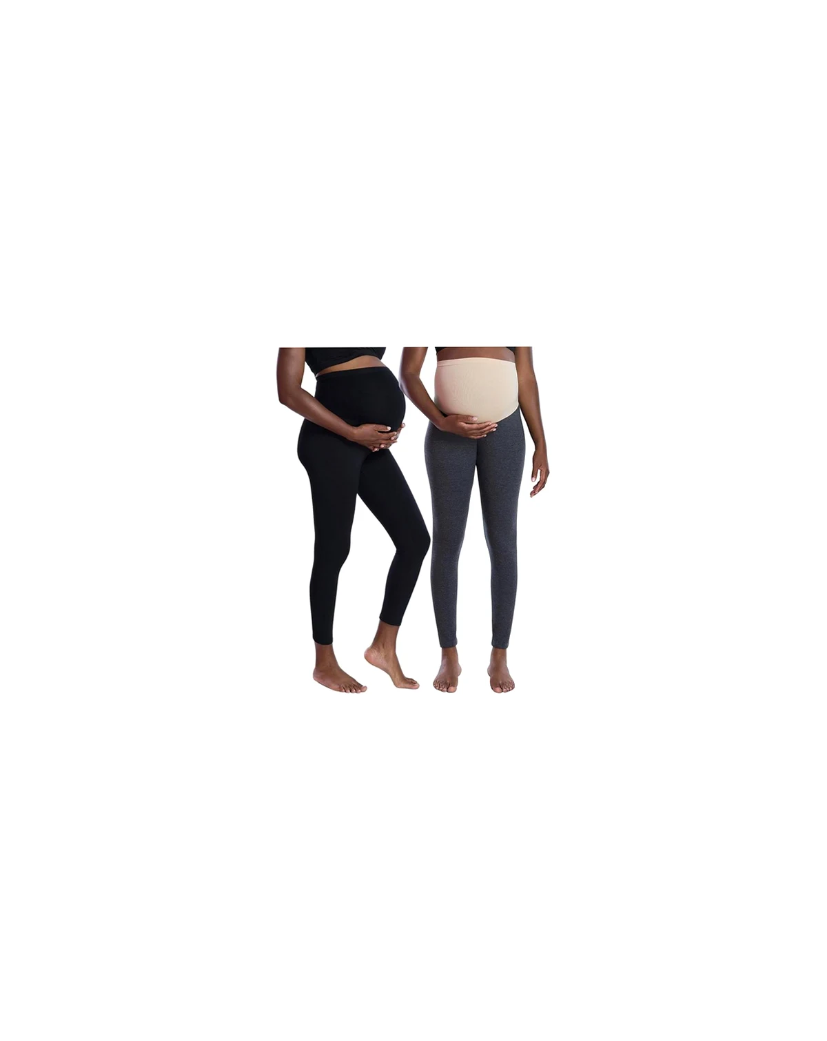 Maternity Essential Stretch Secret Fit Over the Belly Leggings - Motherhood