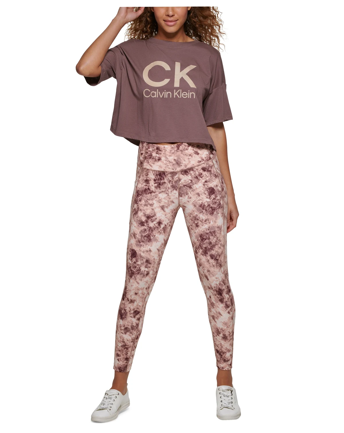 Printed High-Rise 7/8 Leggings