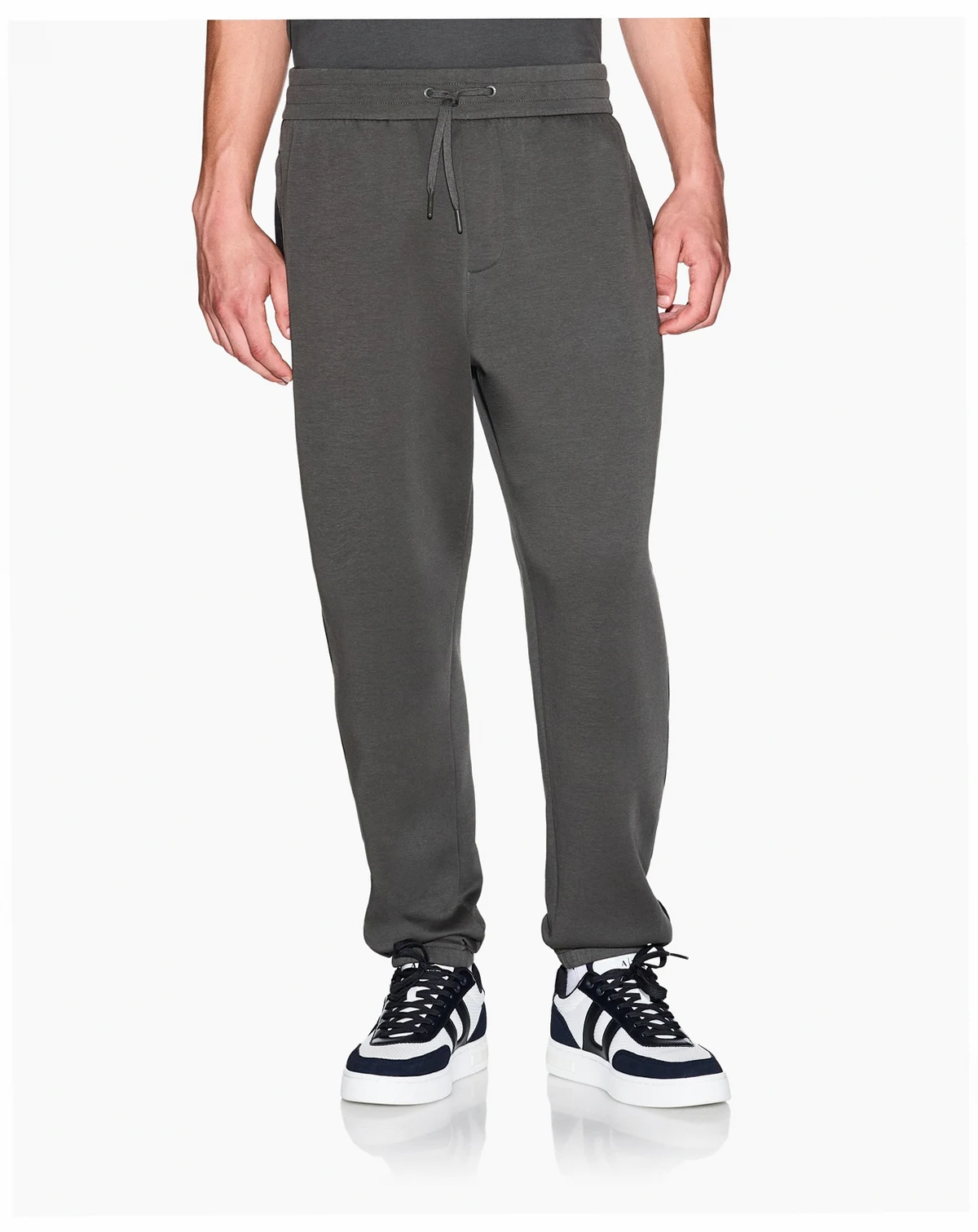 Men's Grosgrain Logo Fleece Pants