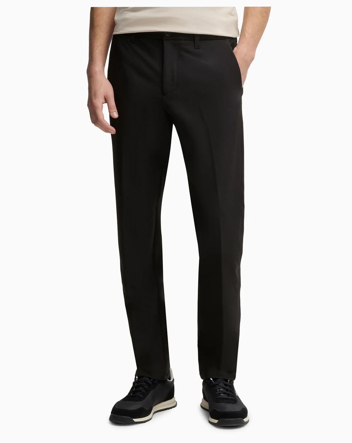 Men's Water-Repellent Slim-Fit Trousers