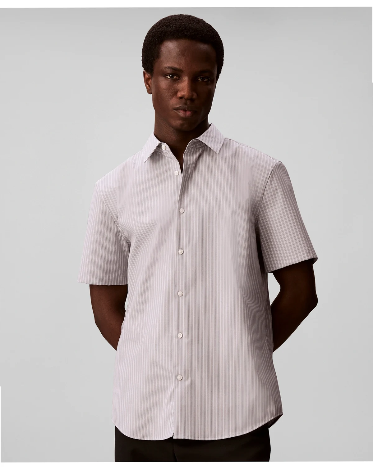 Men's Multi-Stripe Slim-Fit Shirt