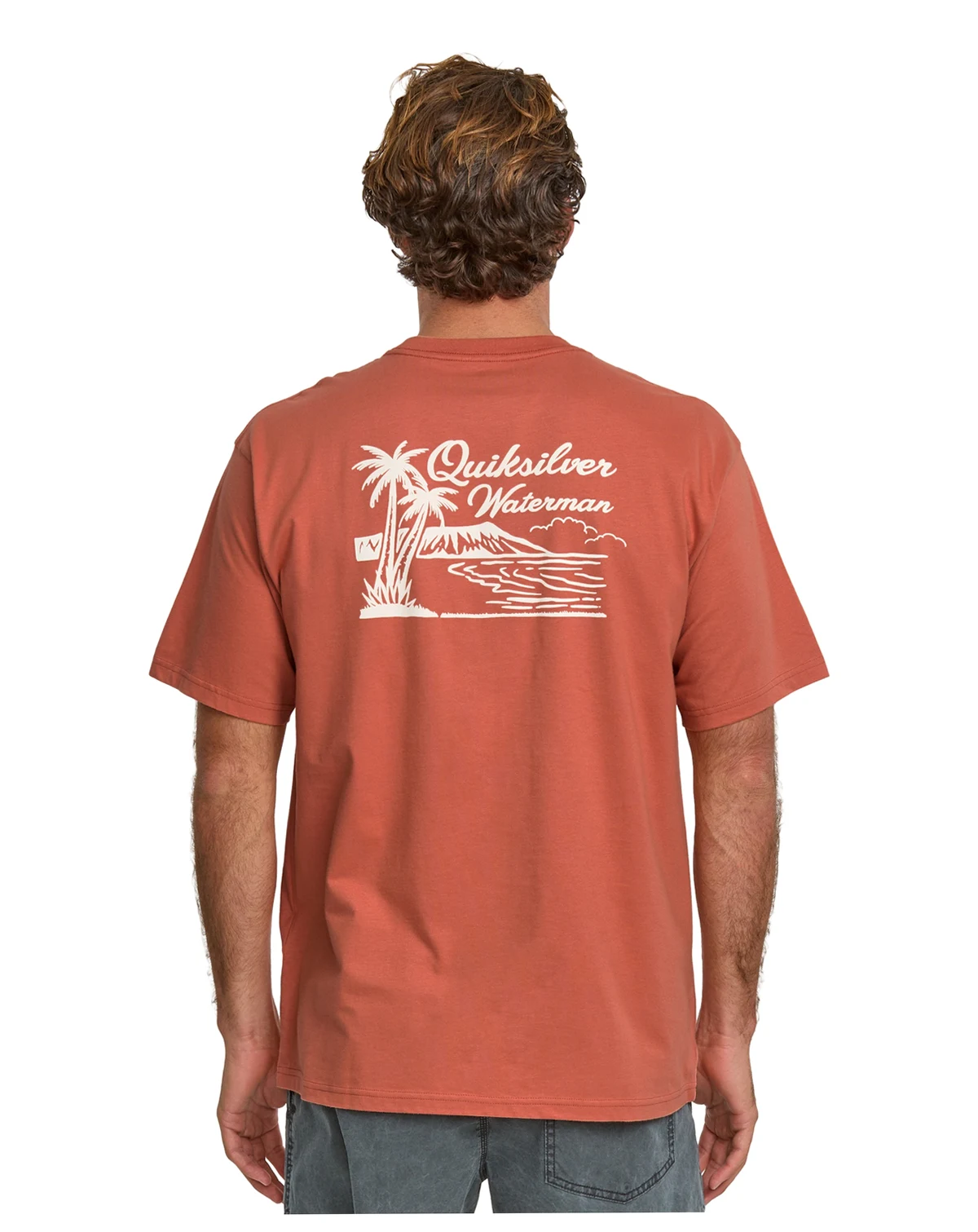 Quiksilver Men's Island Man Screen T-Shirt