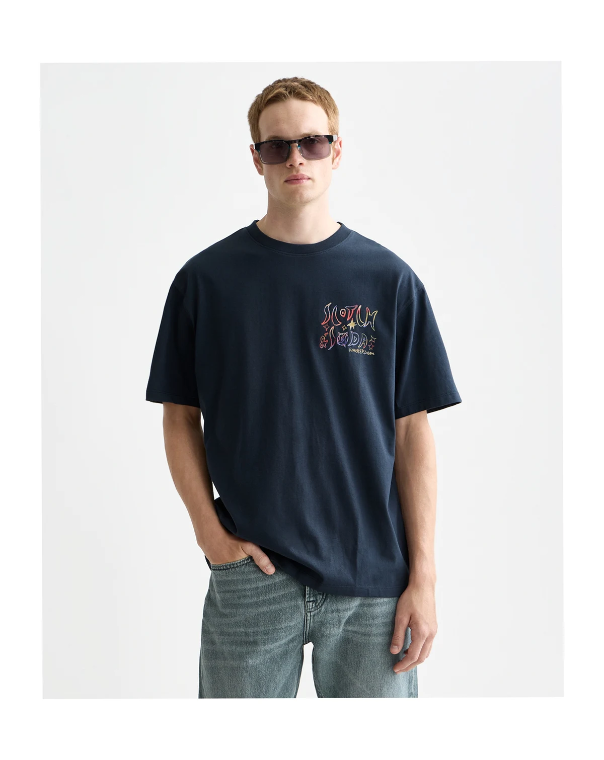 Men's Front and Back Artwork Short-Sleeve T-Shirt