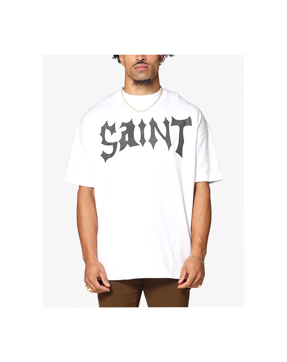 Men's Dynasty Boxy T-Shirt in Black