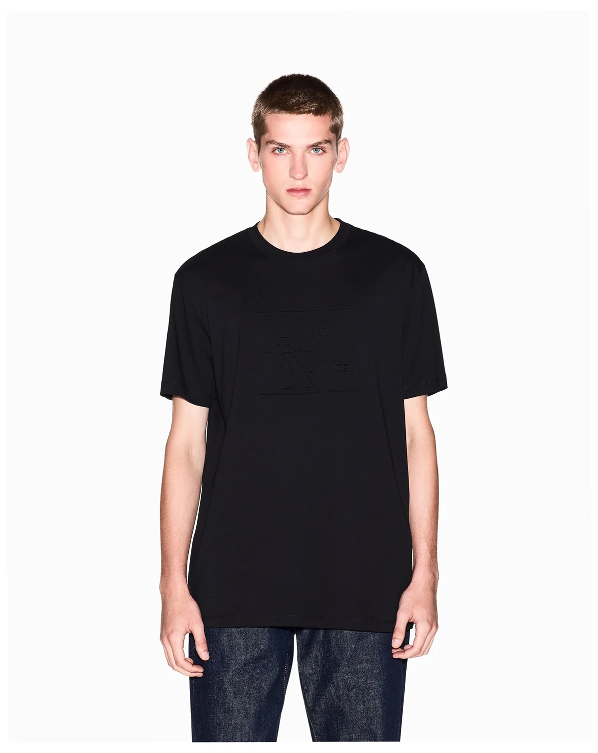 Men's Tonal Grid Box Graphic T-Shirt