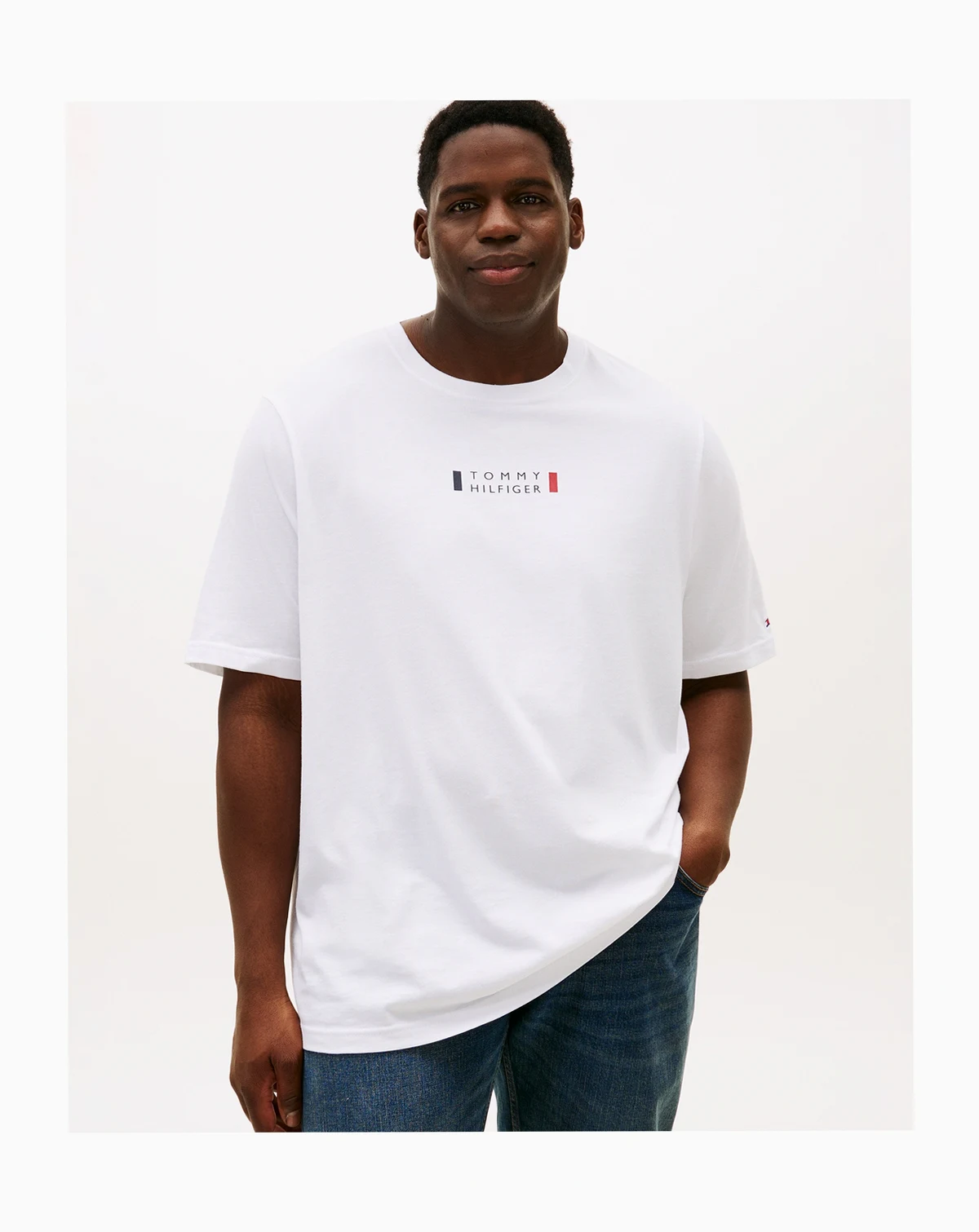 Men's Big & Tall Small Center Logo T-Shirt