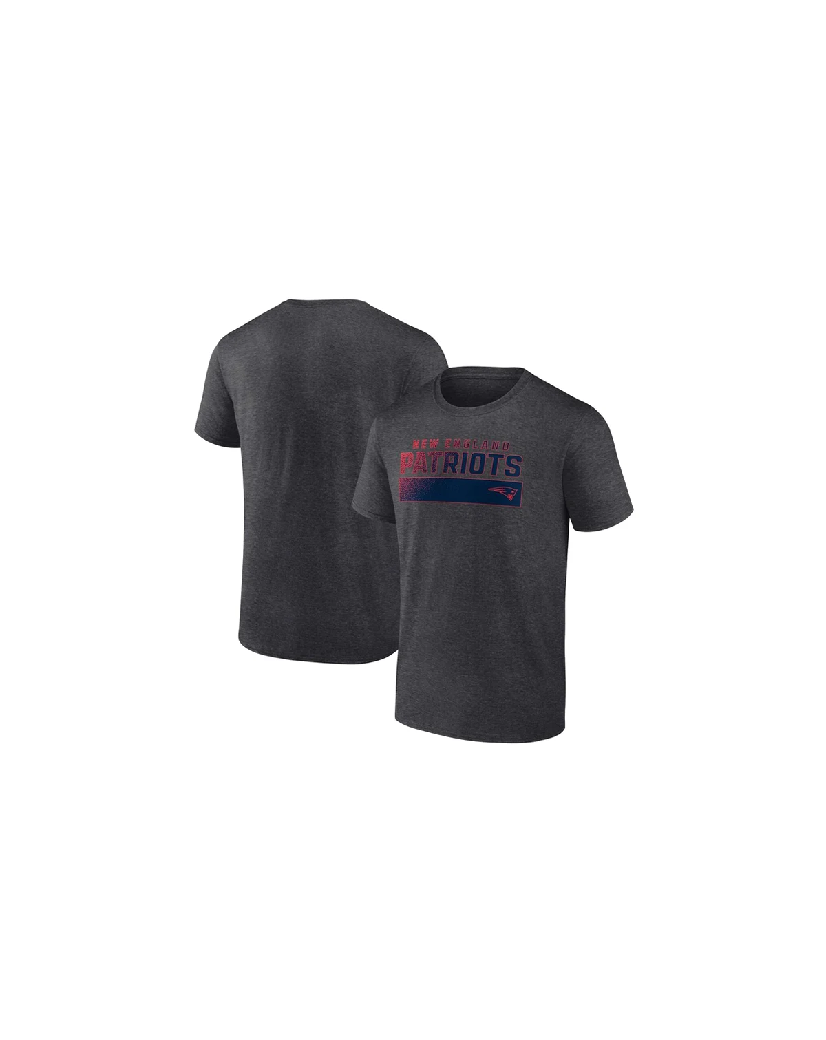 Men's Charcoal New England Patriots T-shirt