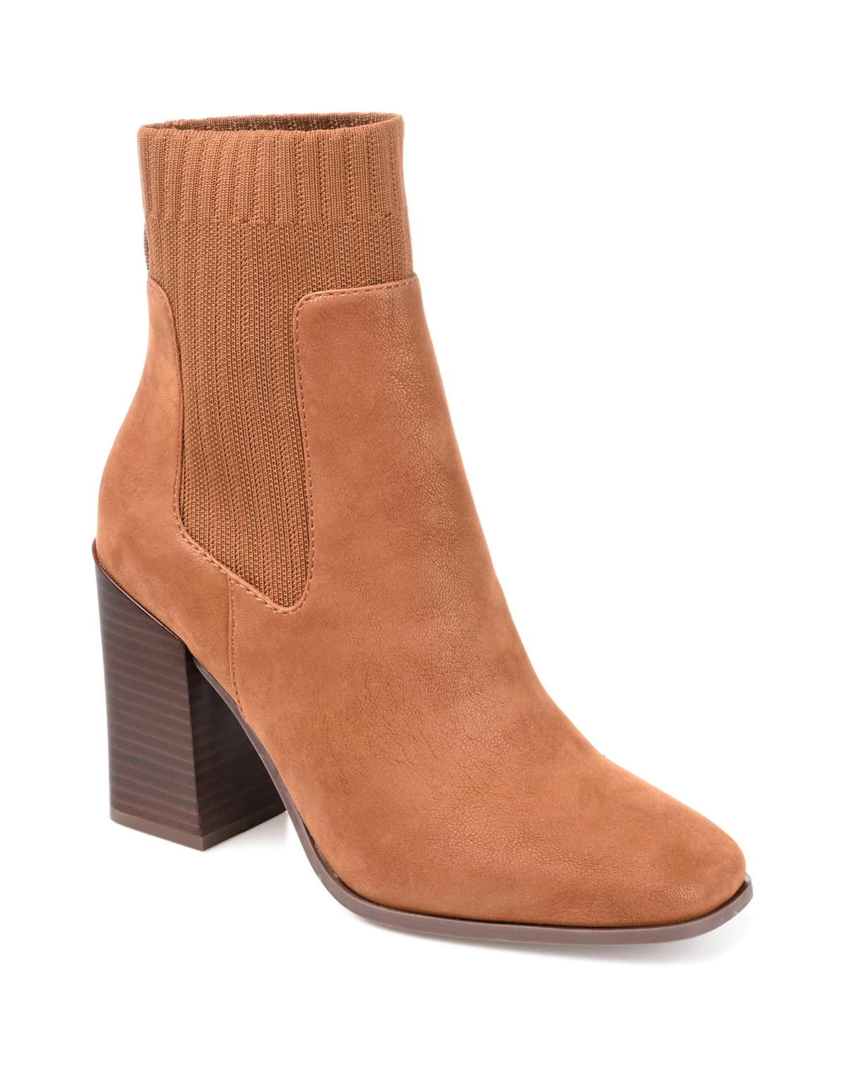 Women's Adalia Knit Block Heel Booties