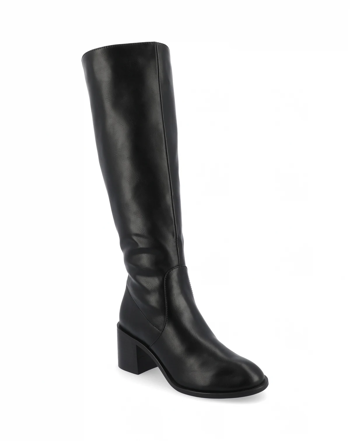 Women's Romilly Round Toe Regular, Wide Calf, and Extra Wide Calf Block Heel Knee High Boots