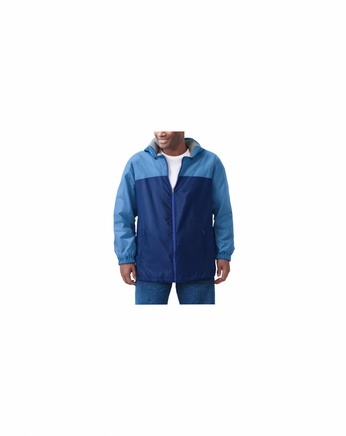 Big & Tall Jersey-Lined Windbreaker
