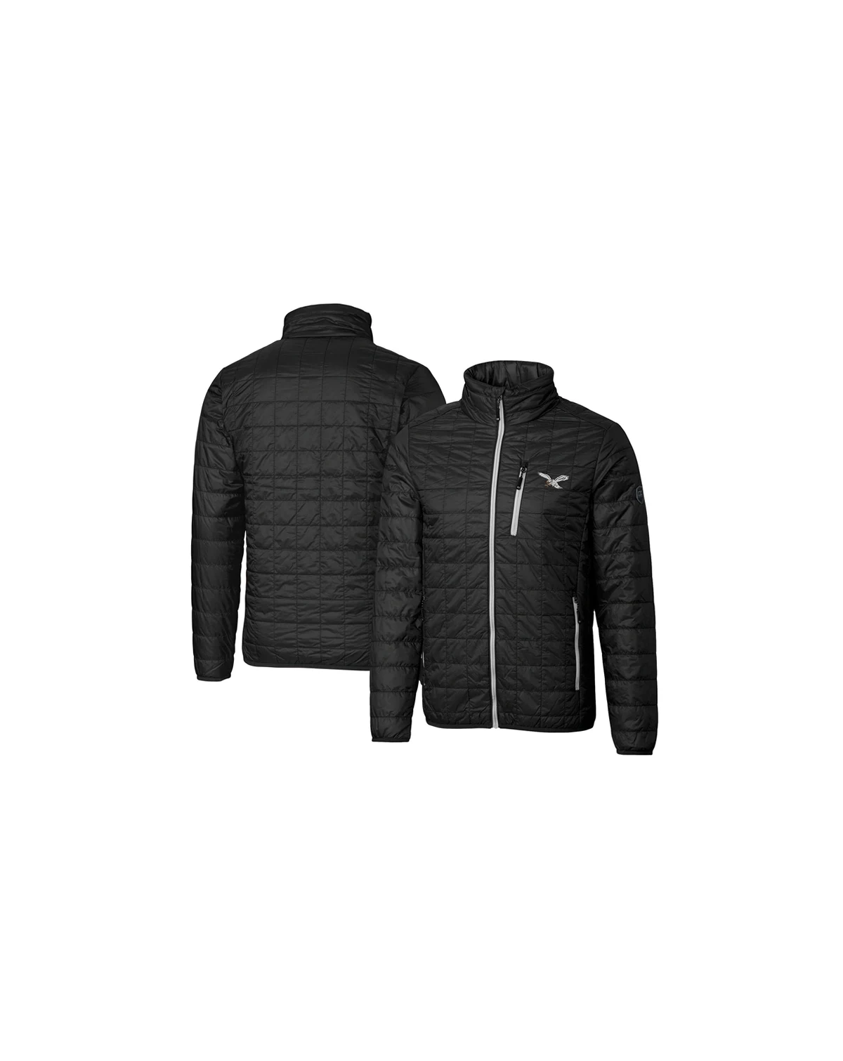 Men's Black Philadelphia Eagles Rainier PrimaLoft Eco Insulated Full-Zip Puffer Jacket