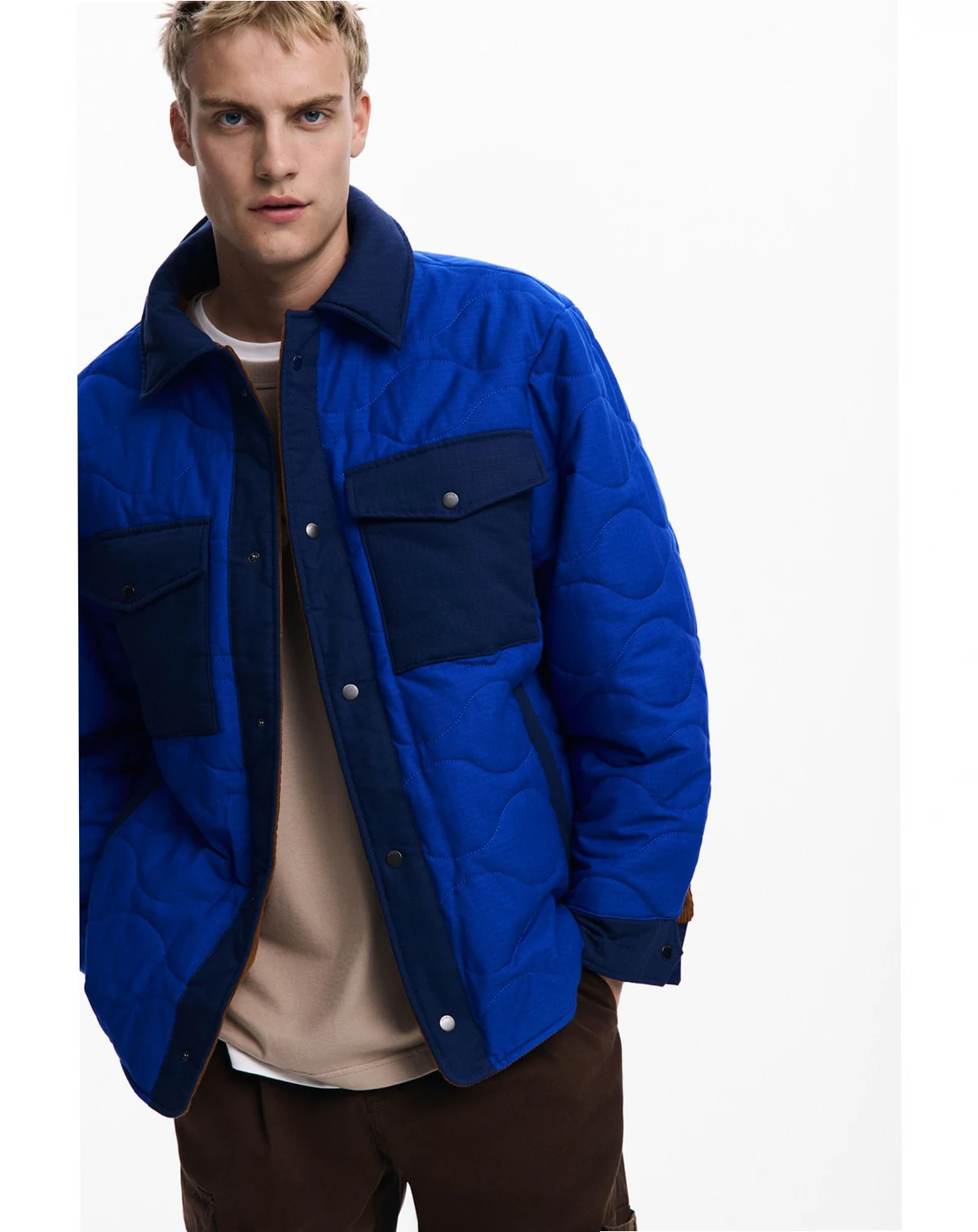 Men's Reversible padded jacket