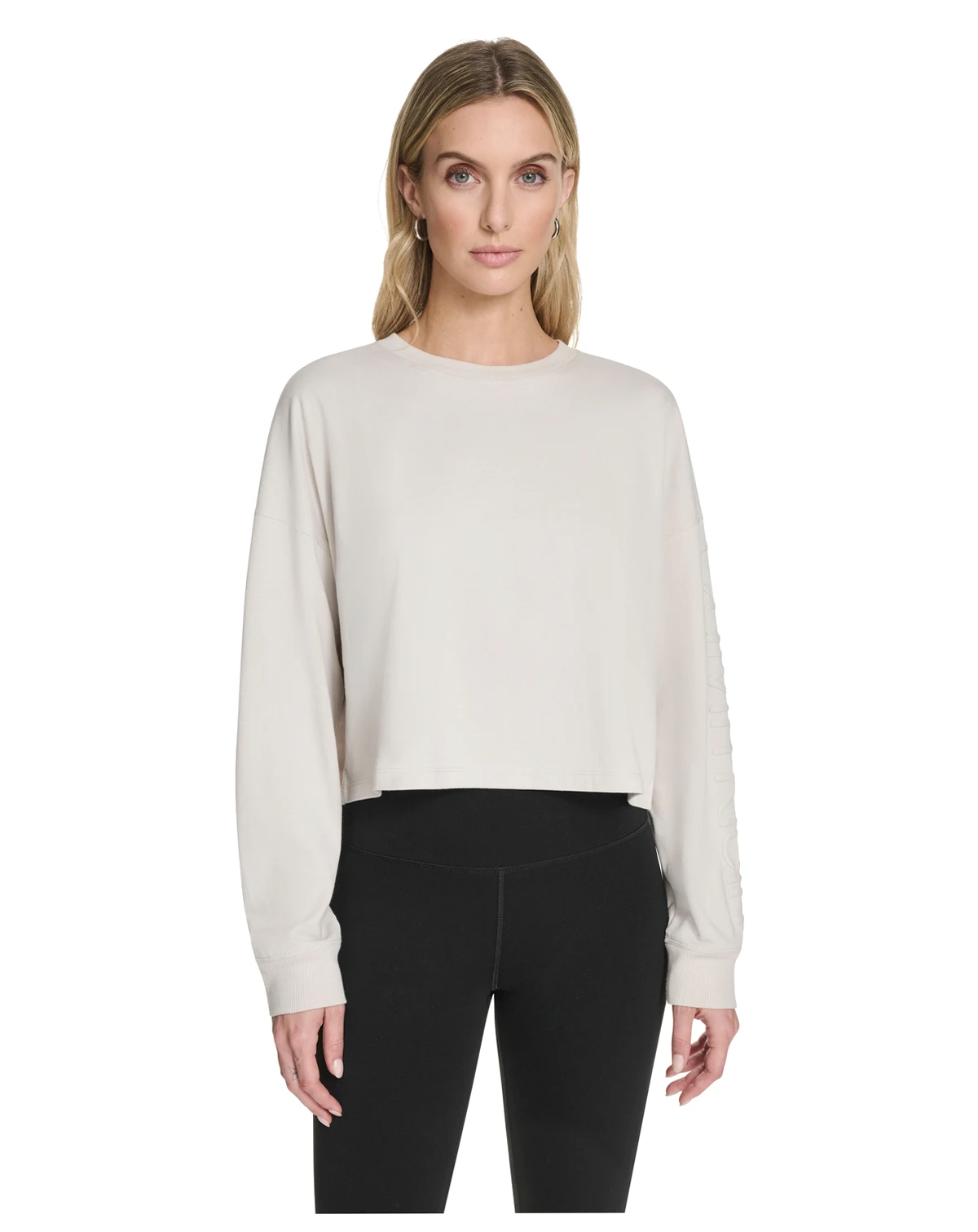 Performance Women's Logo Cropped Long-Sleeve Top