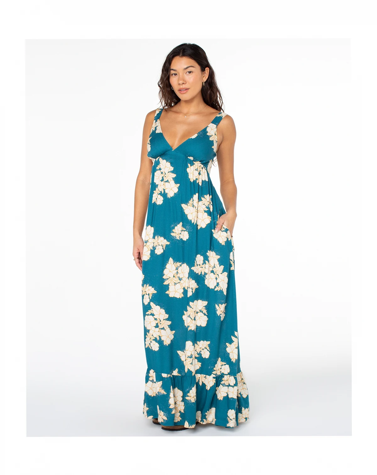 Women's V-Neck Wilder Coast Dress
