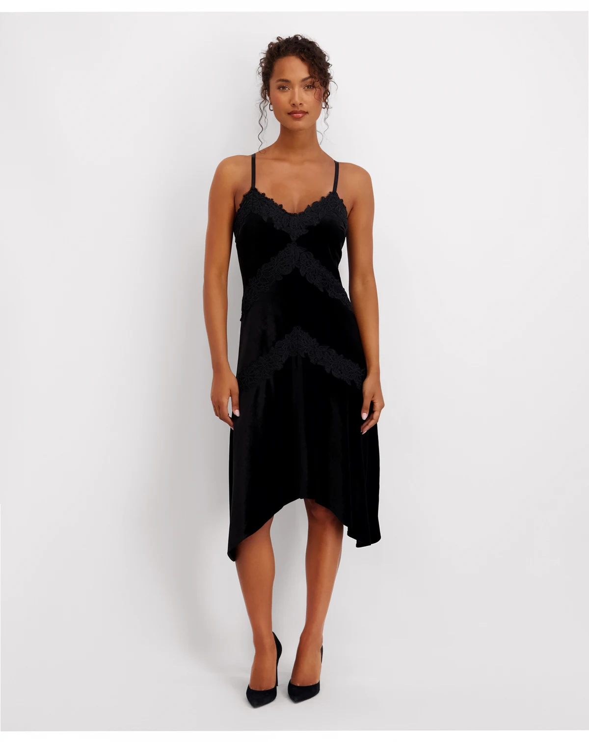 Women's Sleeveless V-Neck Dress