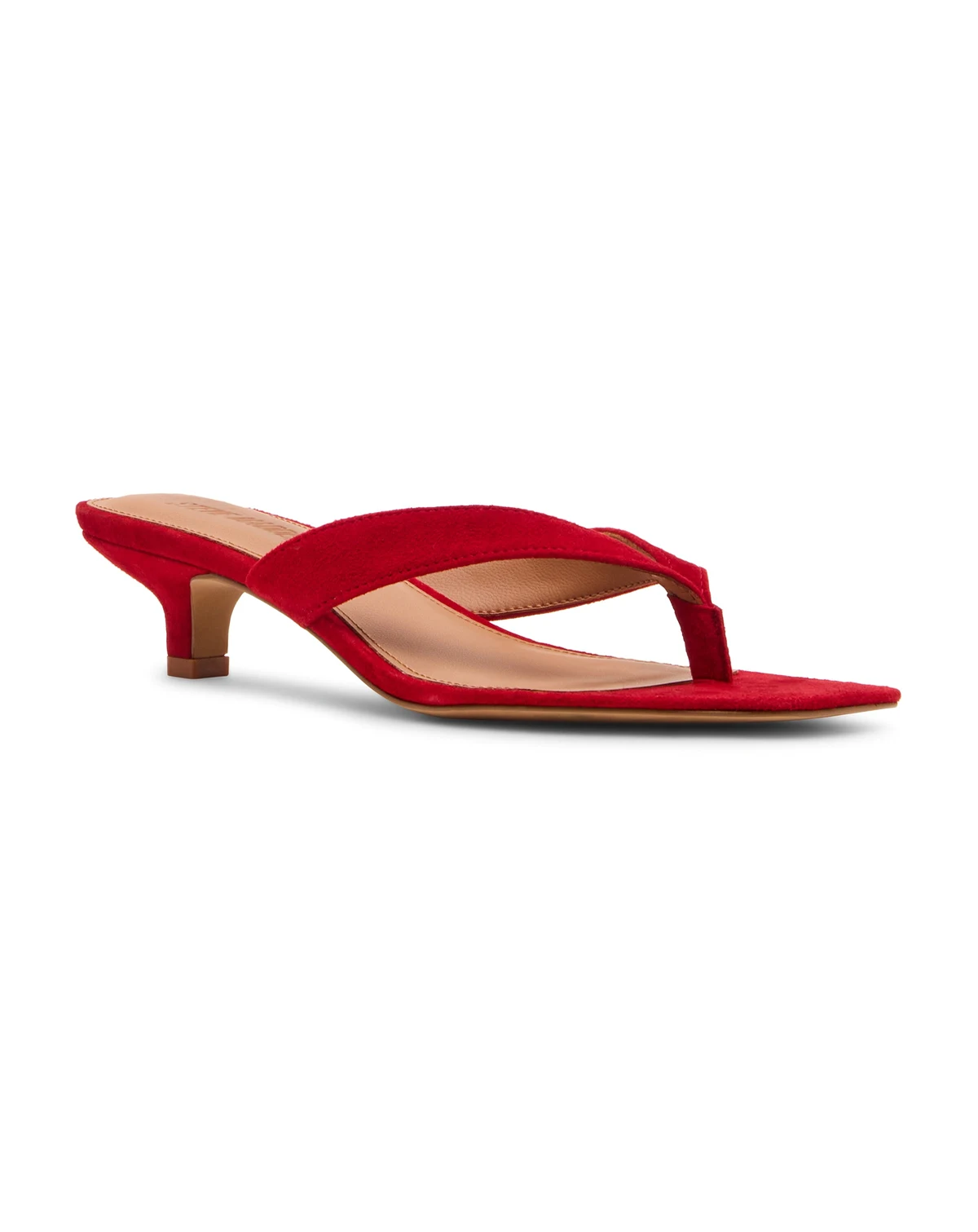 Tracie Kitten-Heel Thong Sandals