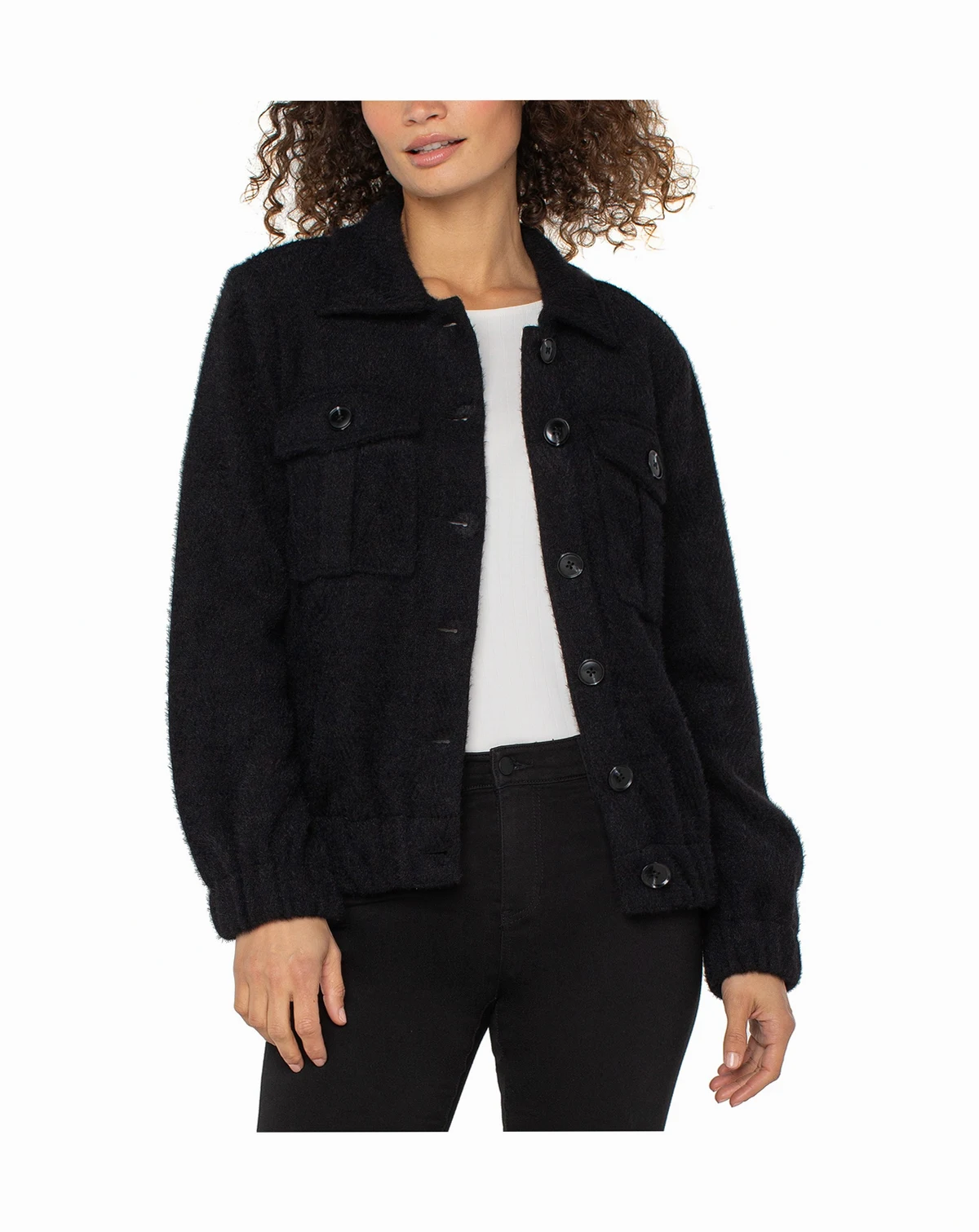 Women's Collared Bomber Jacket