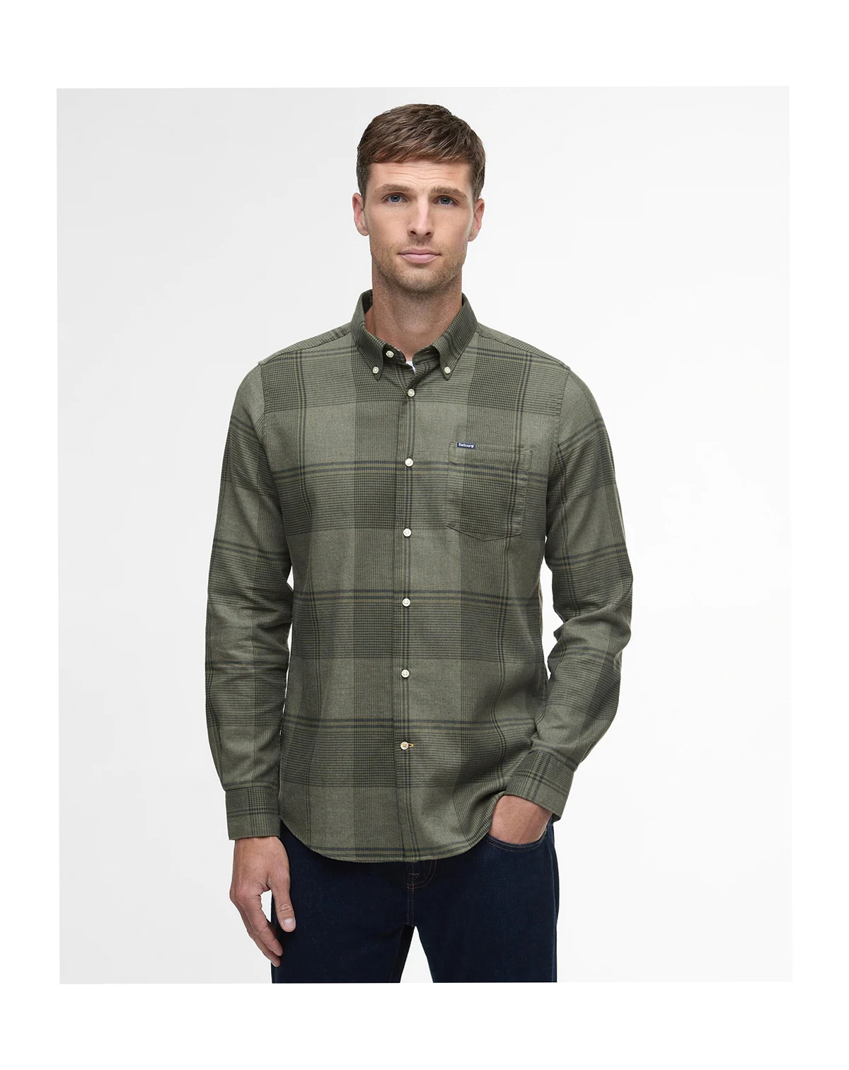 Men's Heaney Checked Tailored Fit Shirt