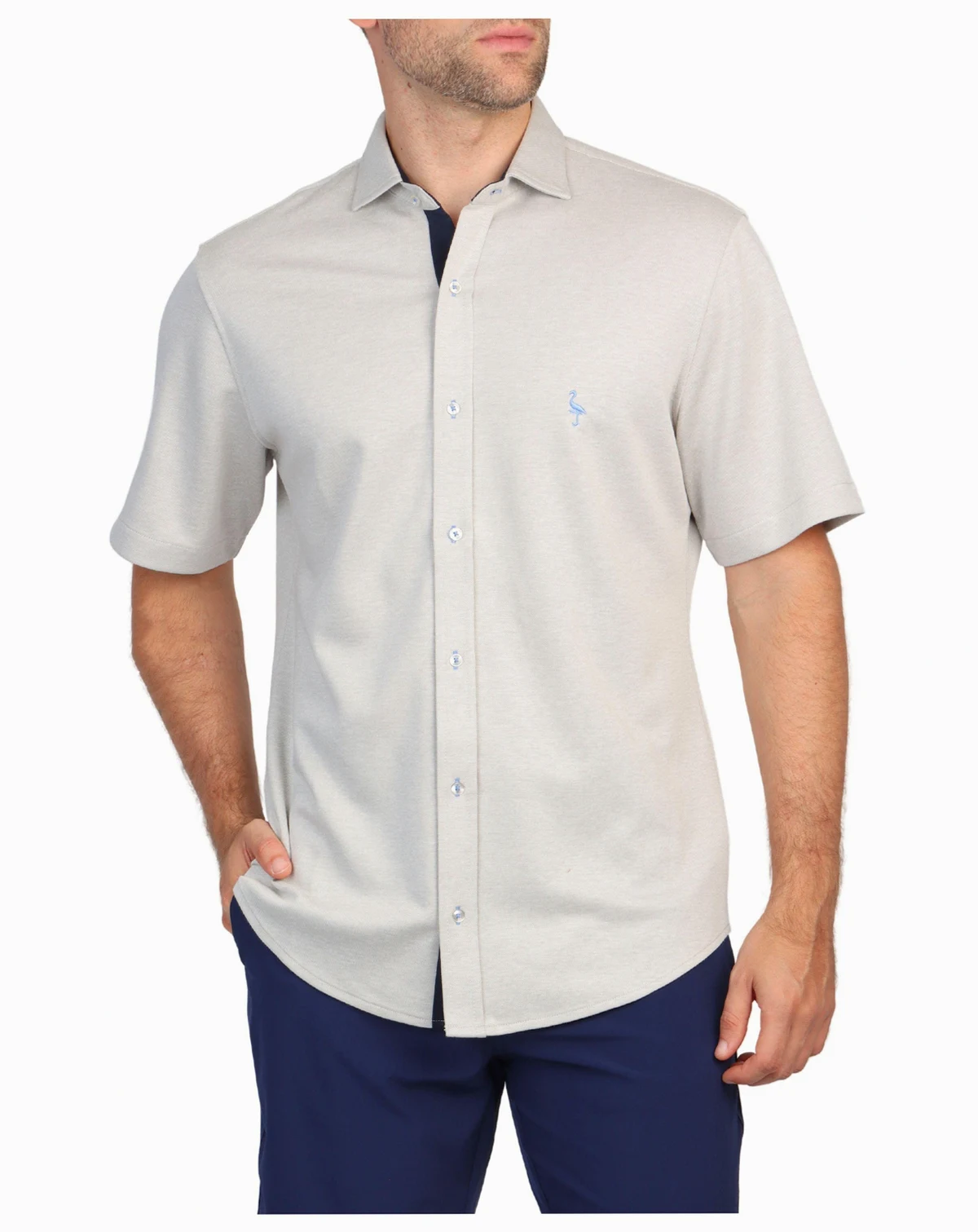Men's Modal Short Sleeve Shirt