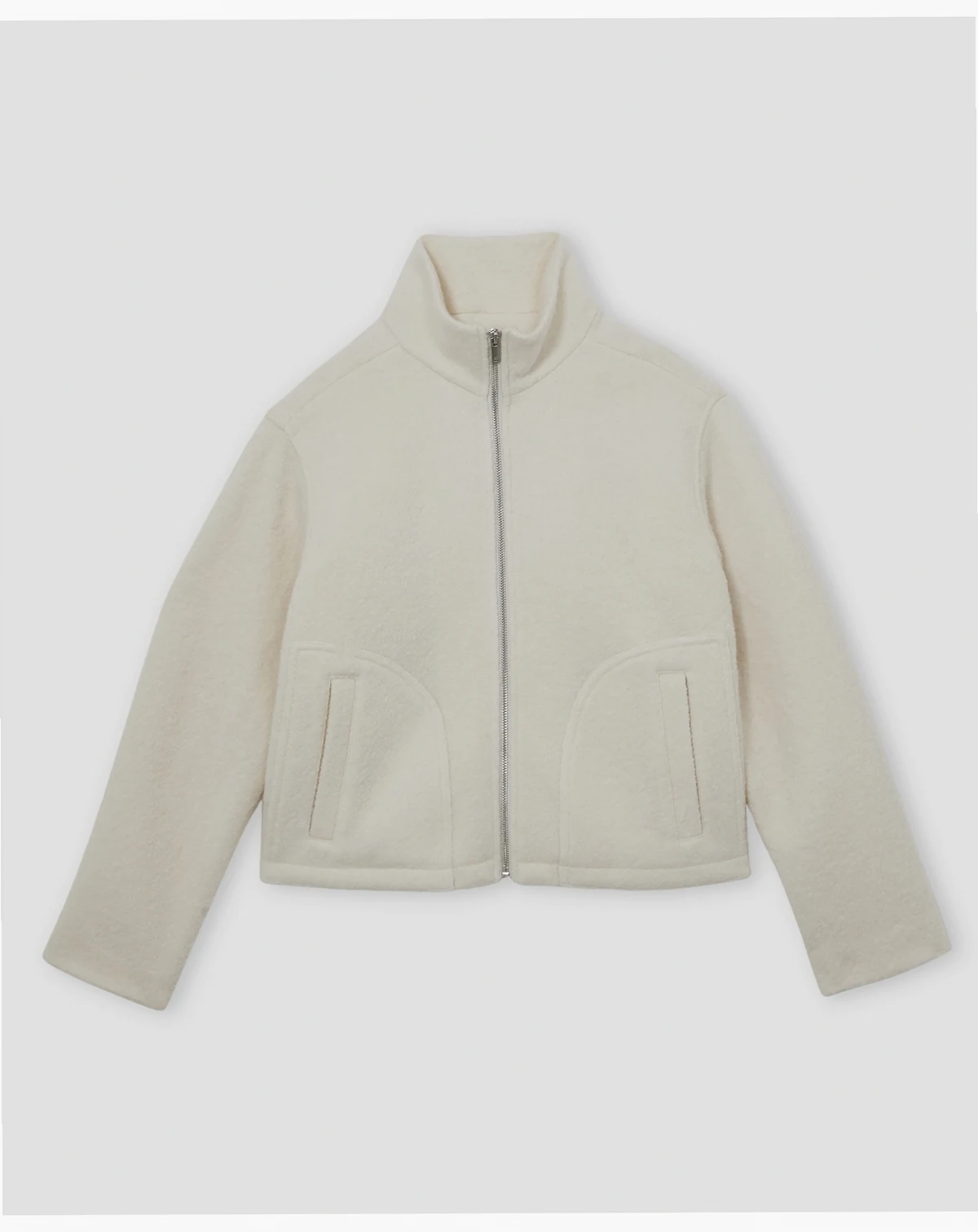 Women's Darrion Wool Felted Funnel-Neck Jacket