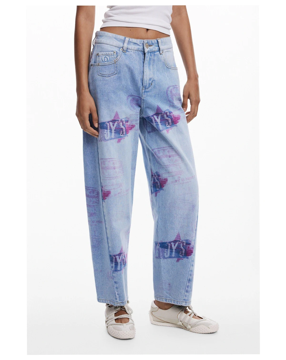 Women's Balloon Collage jeans