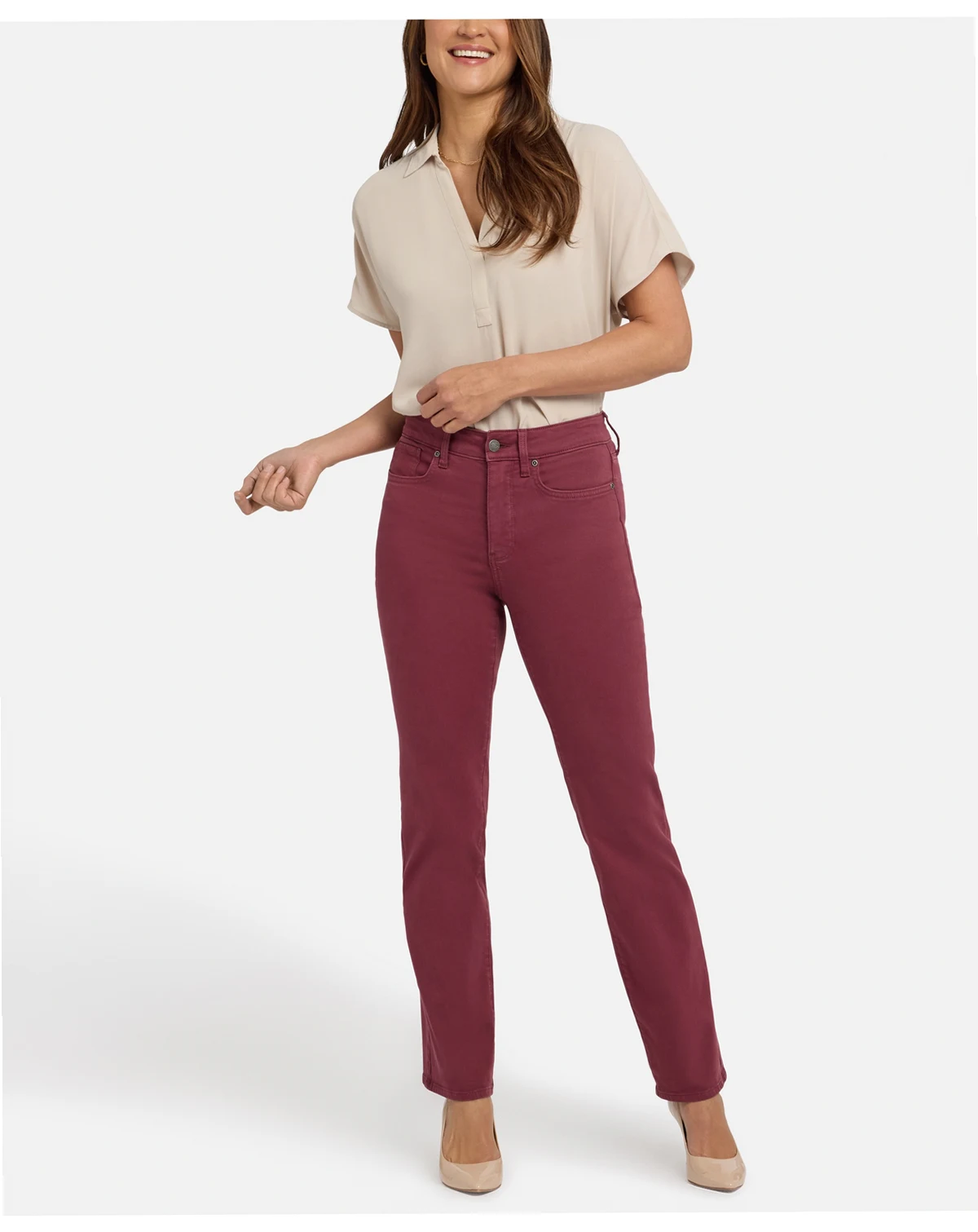 Petite Marilyn Straight Jeans