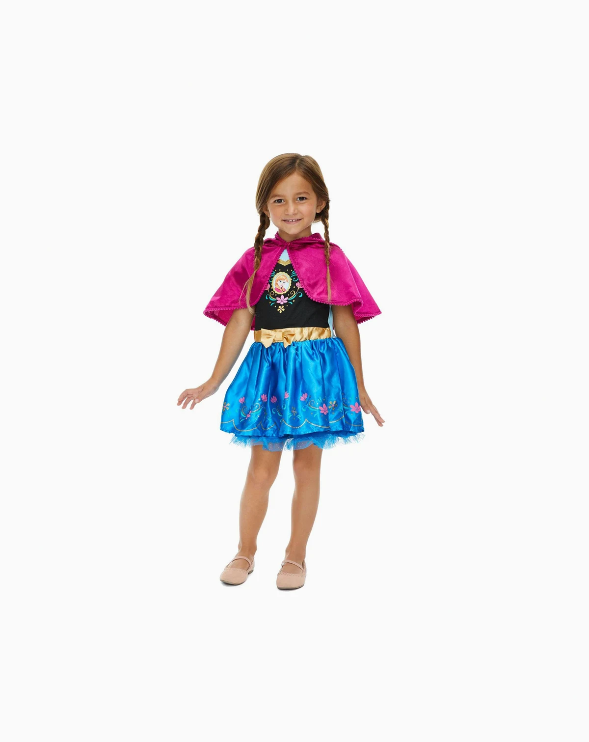 Toddler Girls Disney Princess Anna Fur Dress