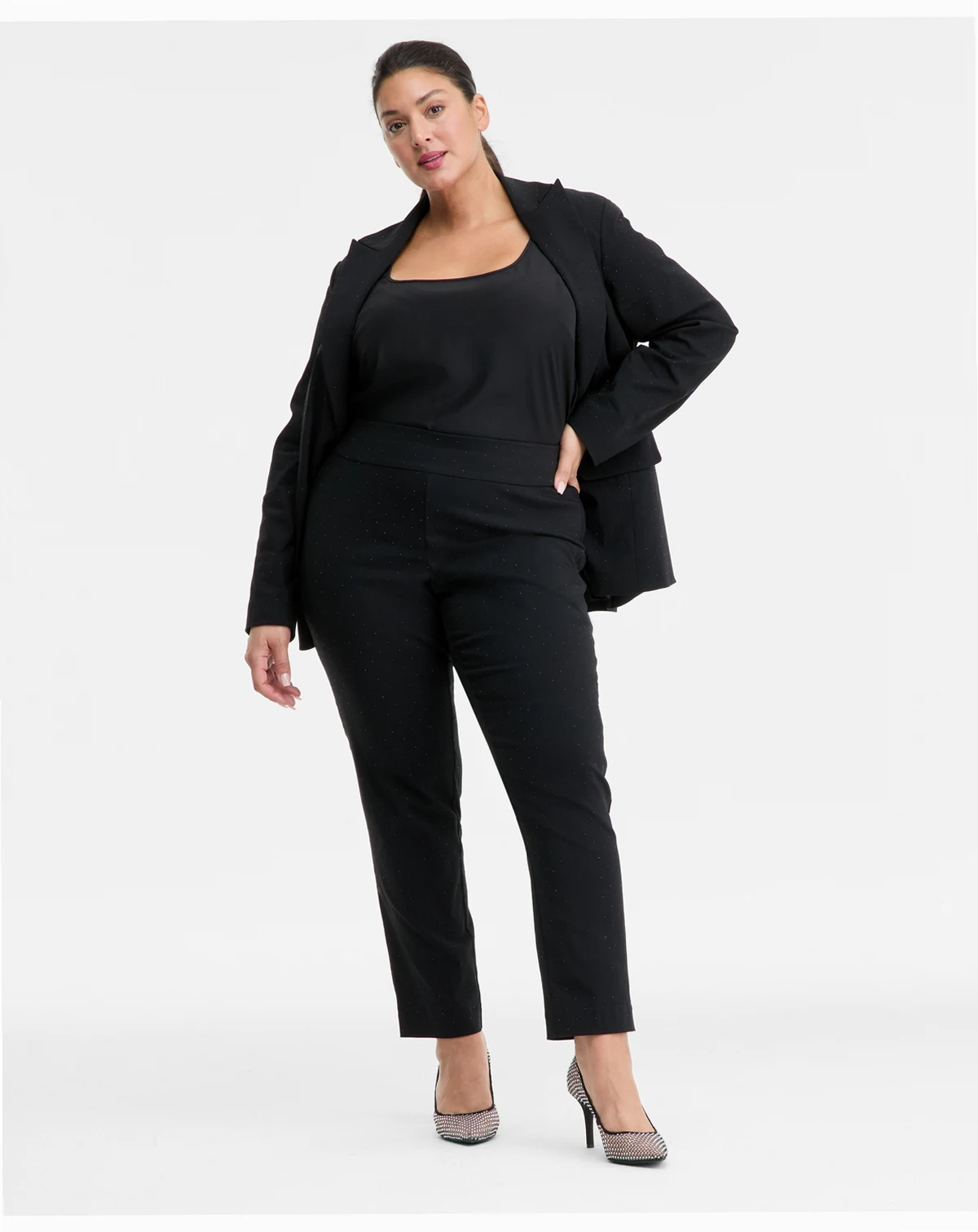 Plus Size Embellished Pants, Macy's Exclusive