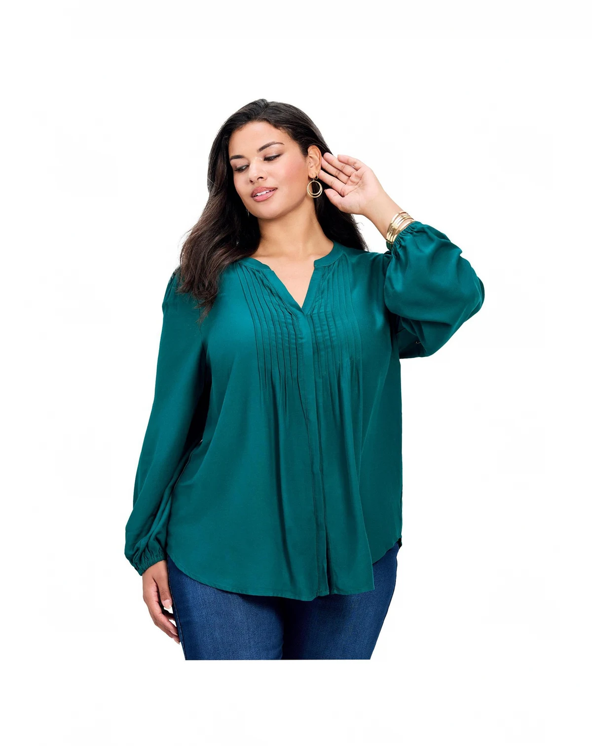 Women's Olivia Pintuck Shirt
