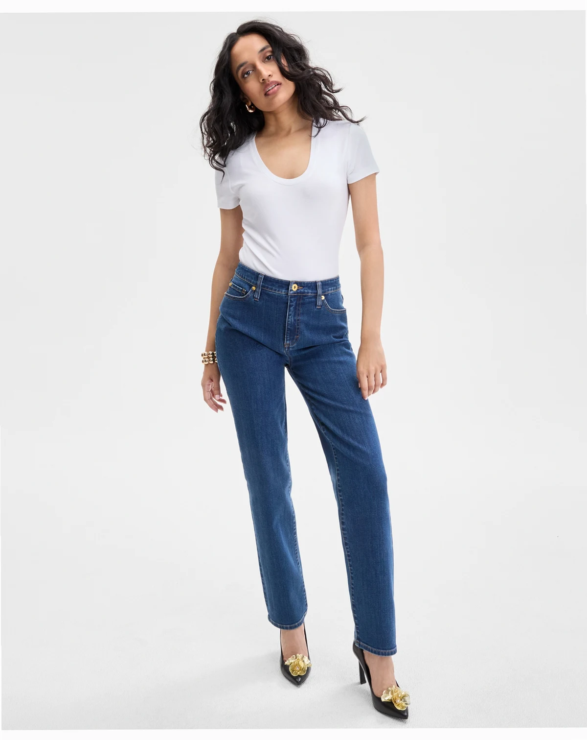 Women's Ribbed Scoop-Neck Top, Exclusively at Macy's