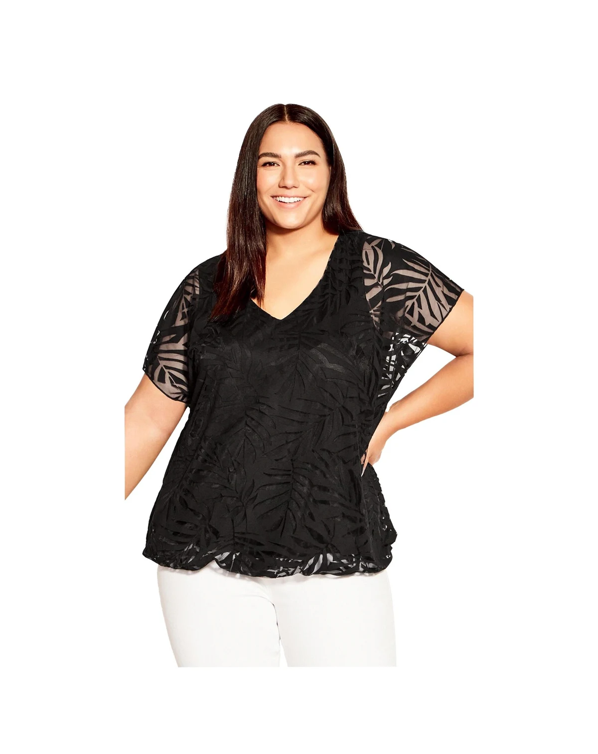 Women's Elora Burnout Top