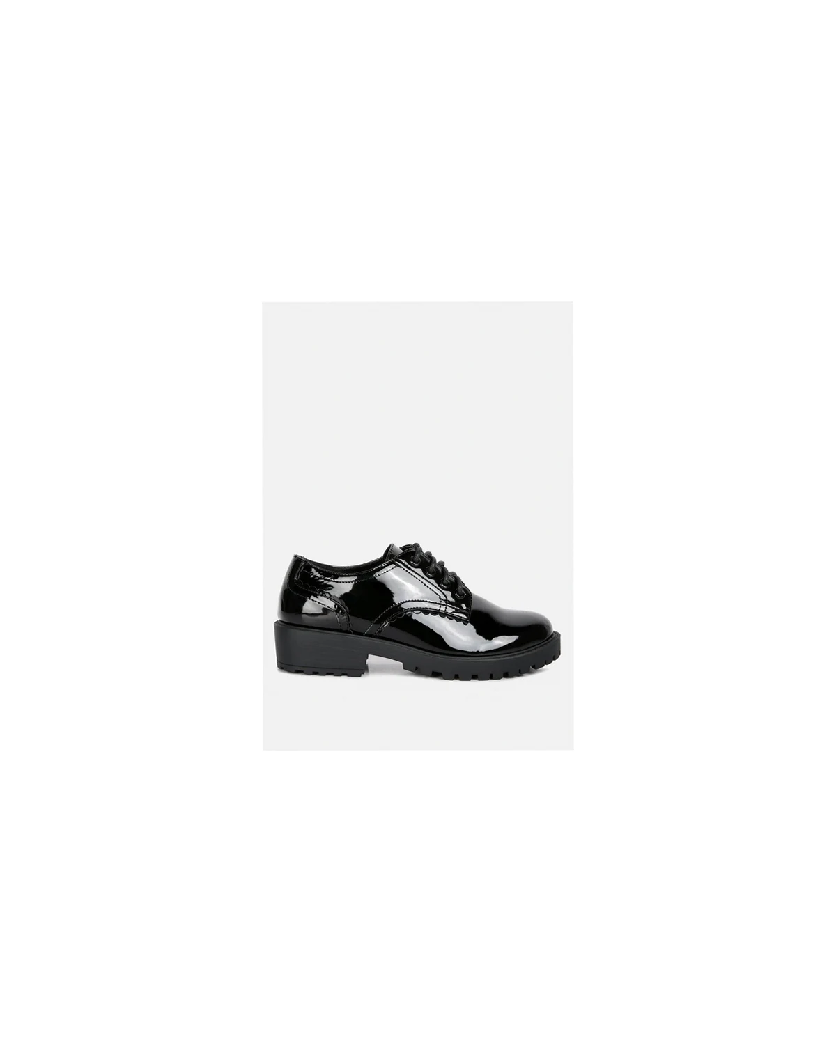 Womens Whittle Patent s Lace Up Derby Shoes