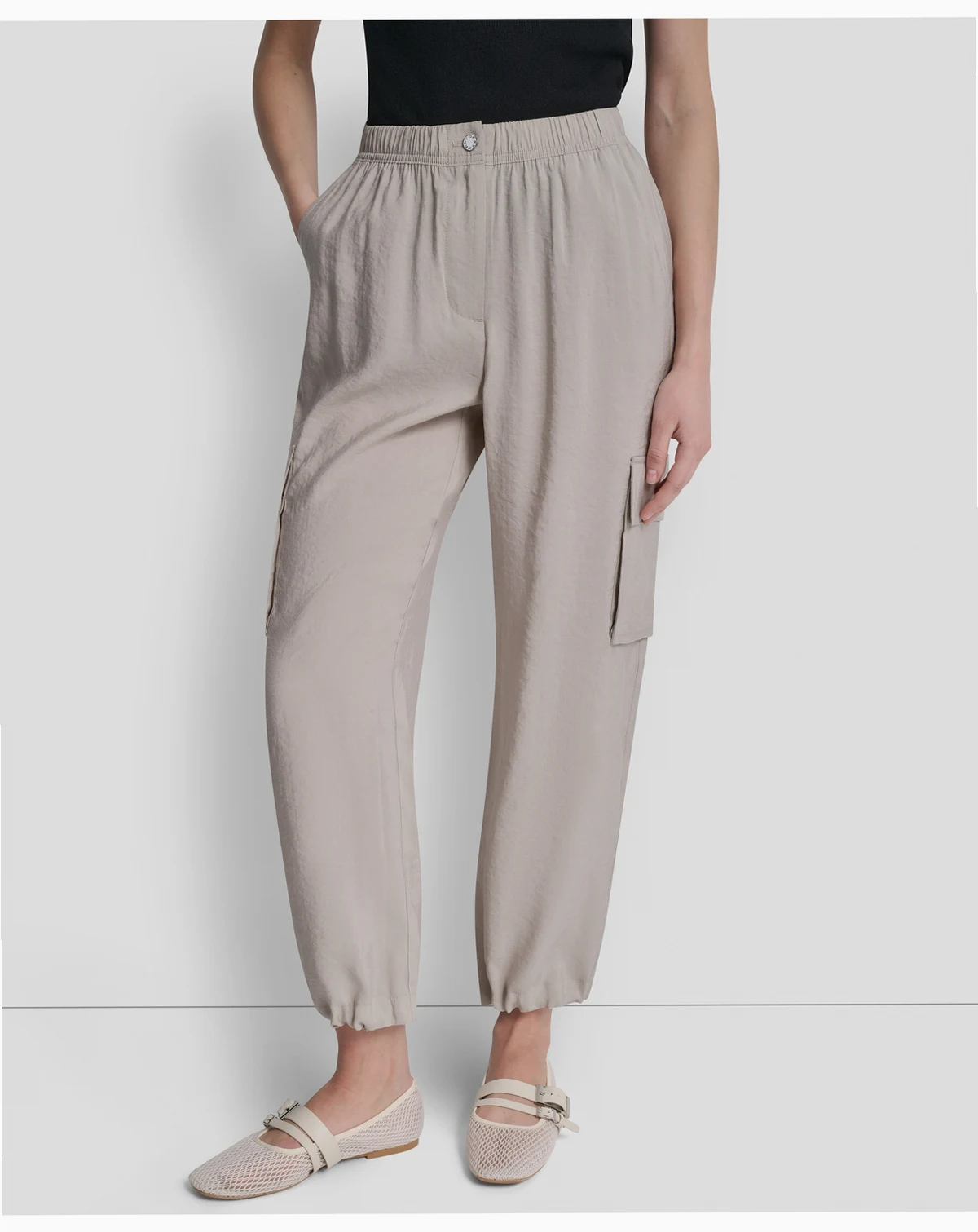 Women's Tumbled Twill Cargo Pants