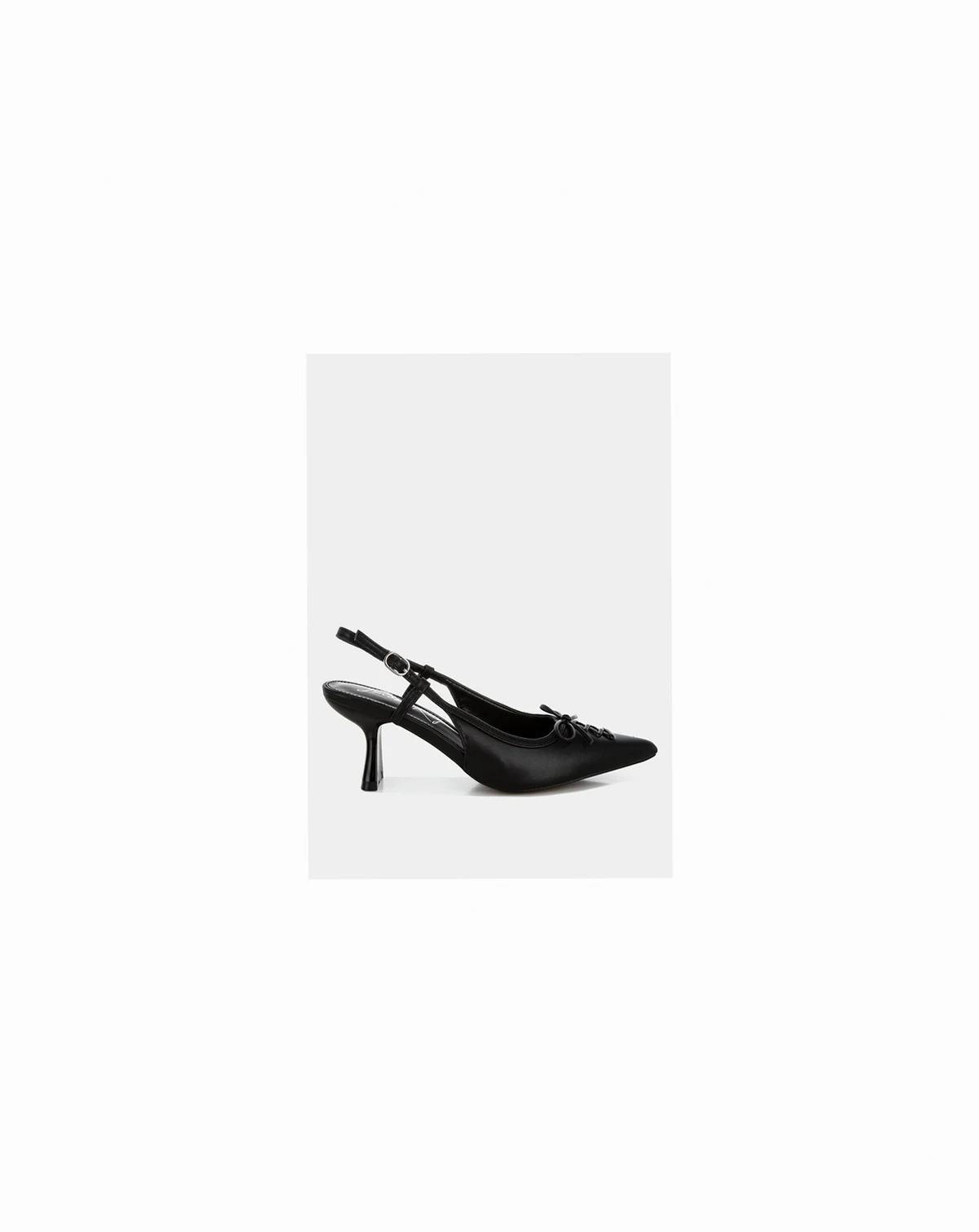 Womens Danvers Kitten Heel Pointy Slingbacks