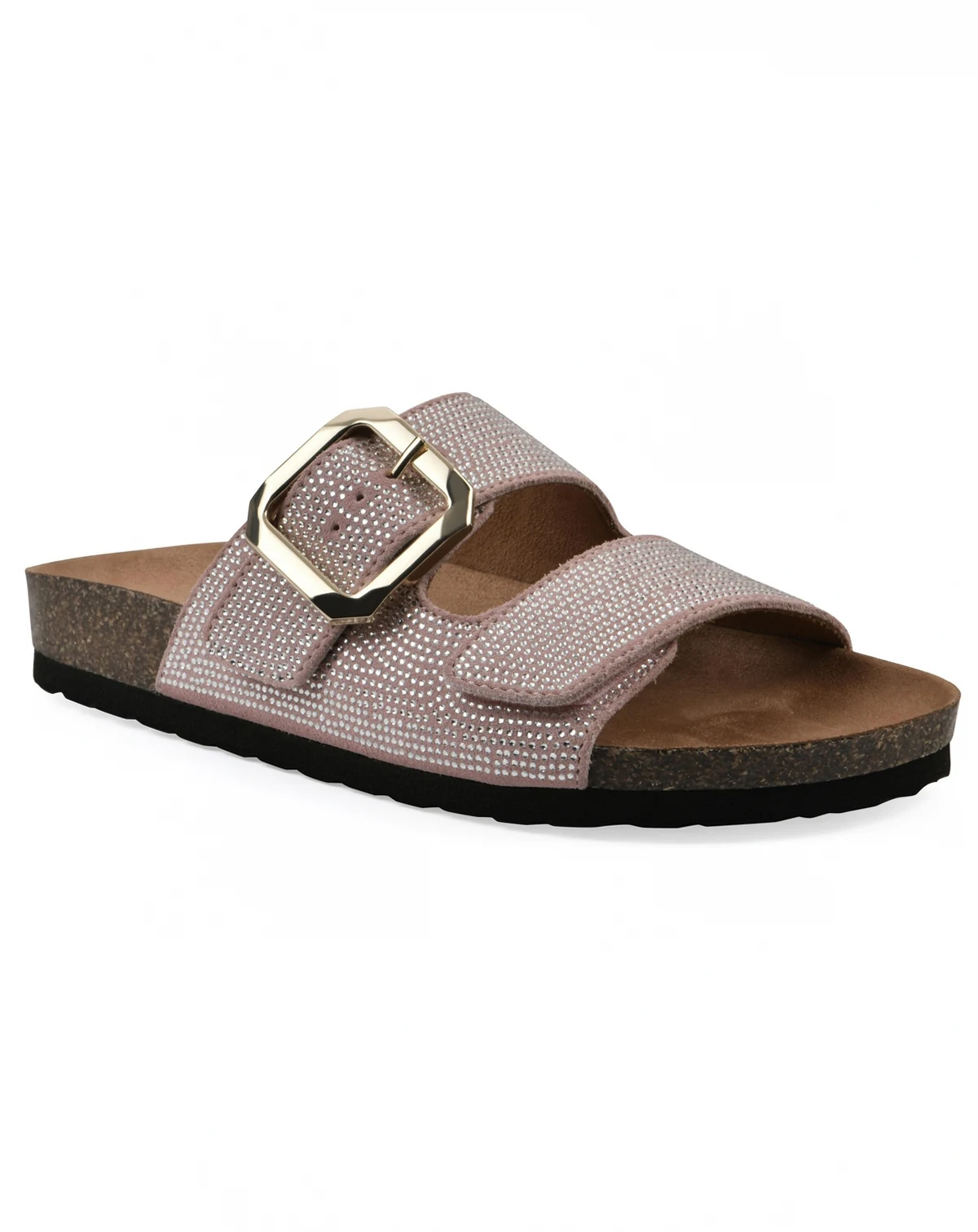 Women's Granitas Round Toe Flat Sandals
