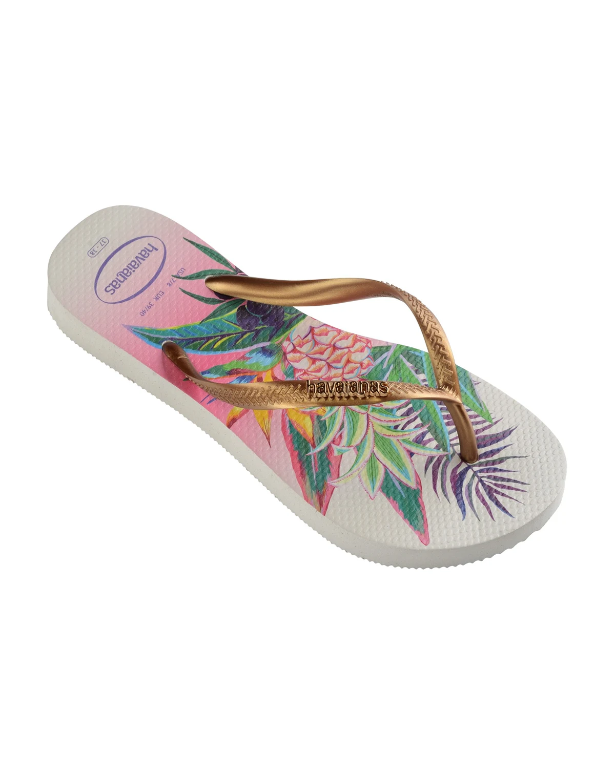 Women's Slim Tropical Round Toe Sandals