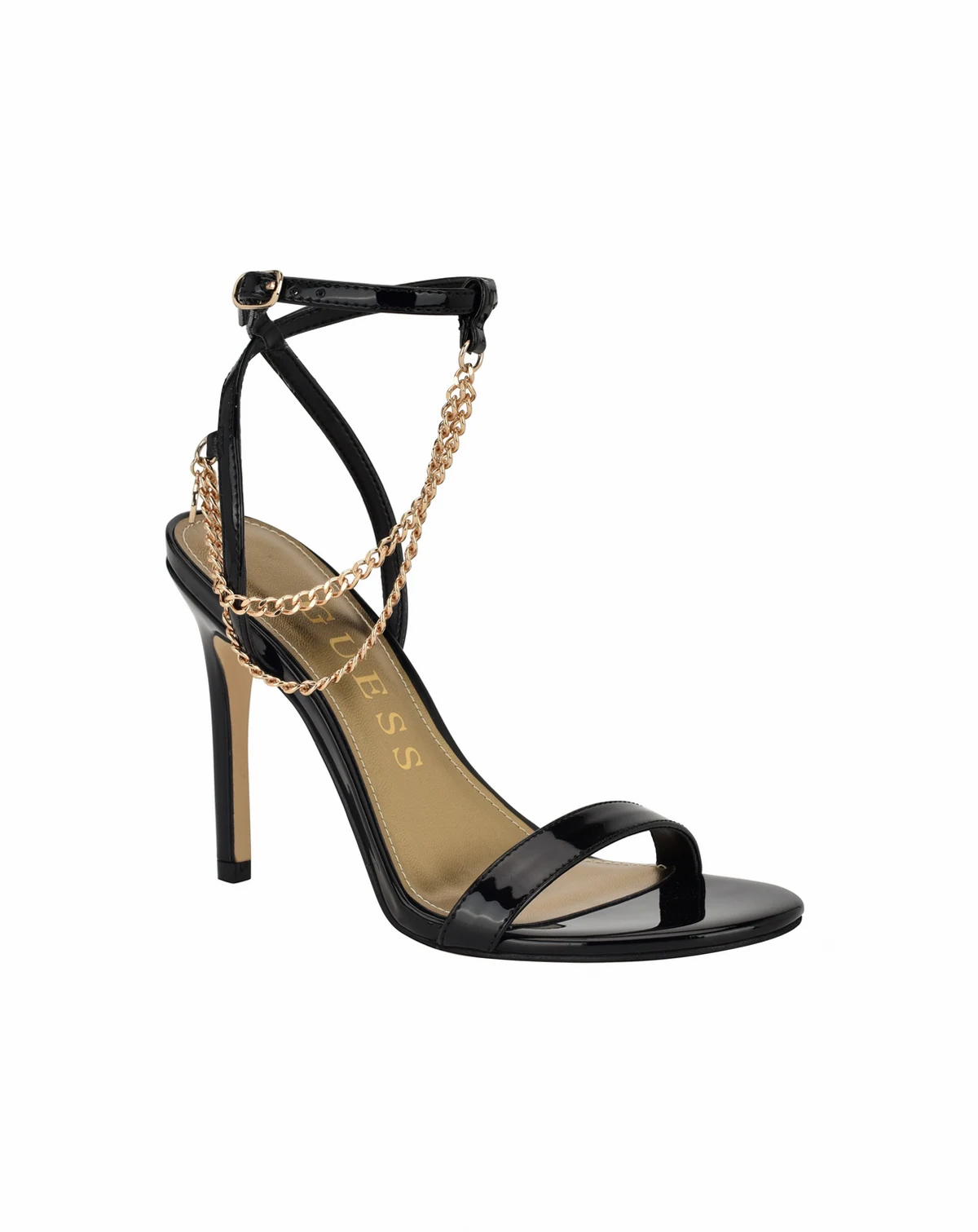 Women's Miamy Open Toe Chain Detail Stiletto High Heel Sandals