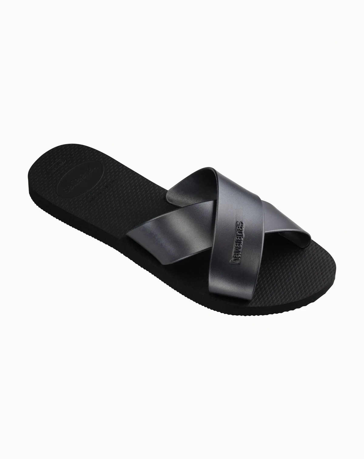 Women's Aqua Metallic Round Toe Sandals