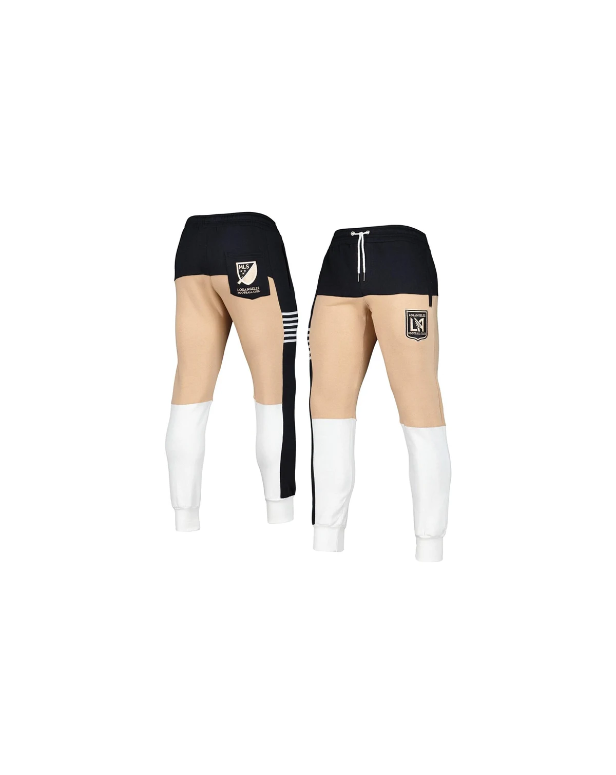 Men's Black, White LAFC Jogger Pants