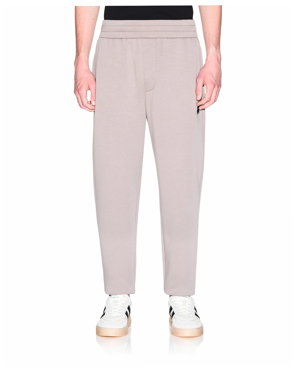 Men's Fleece Logo Patch Jogger Pants