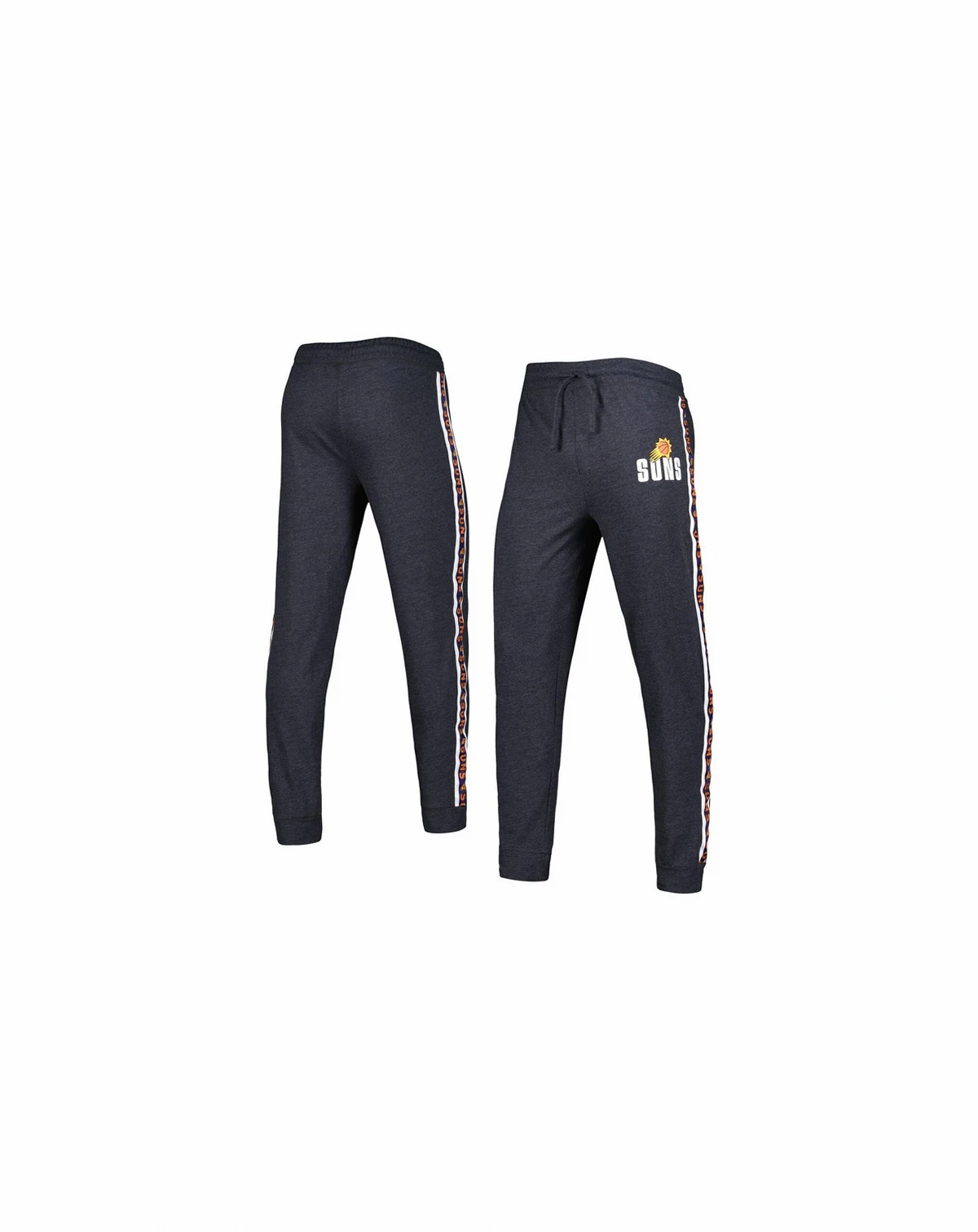 Men's Charcoal Phoenix Suns Team Stripe Jogger Pants