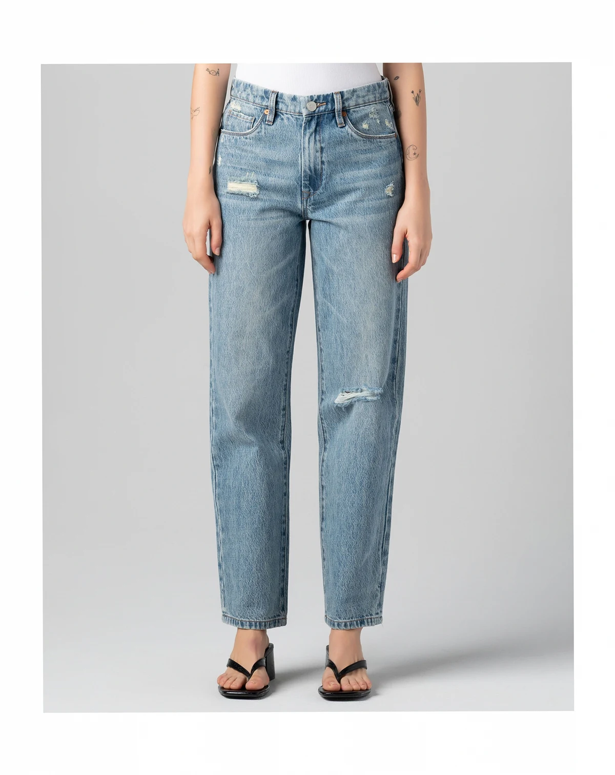 Women's Five Pocket Classic Straight Leg Jeans