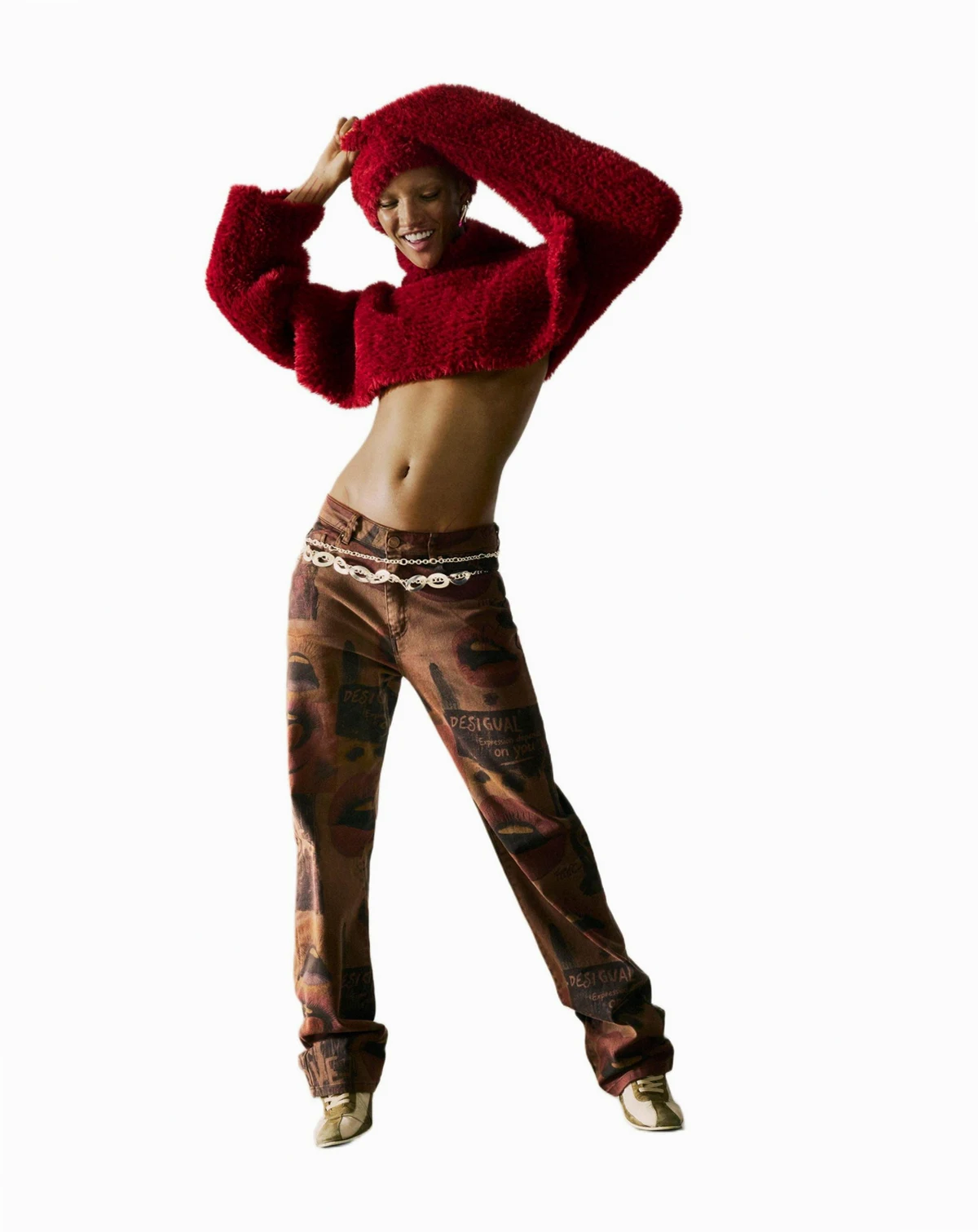 Women's Printed Jeans