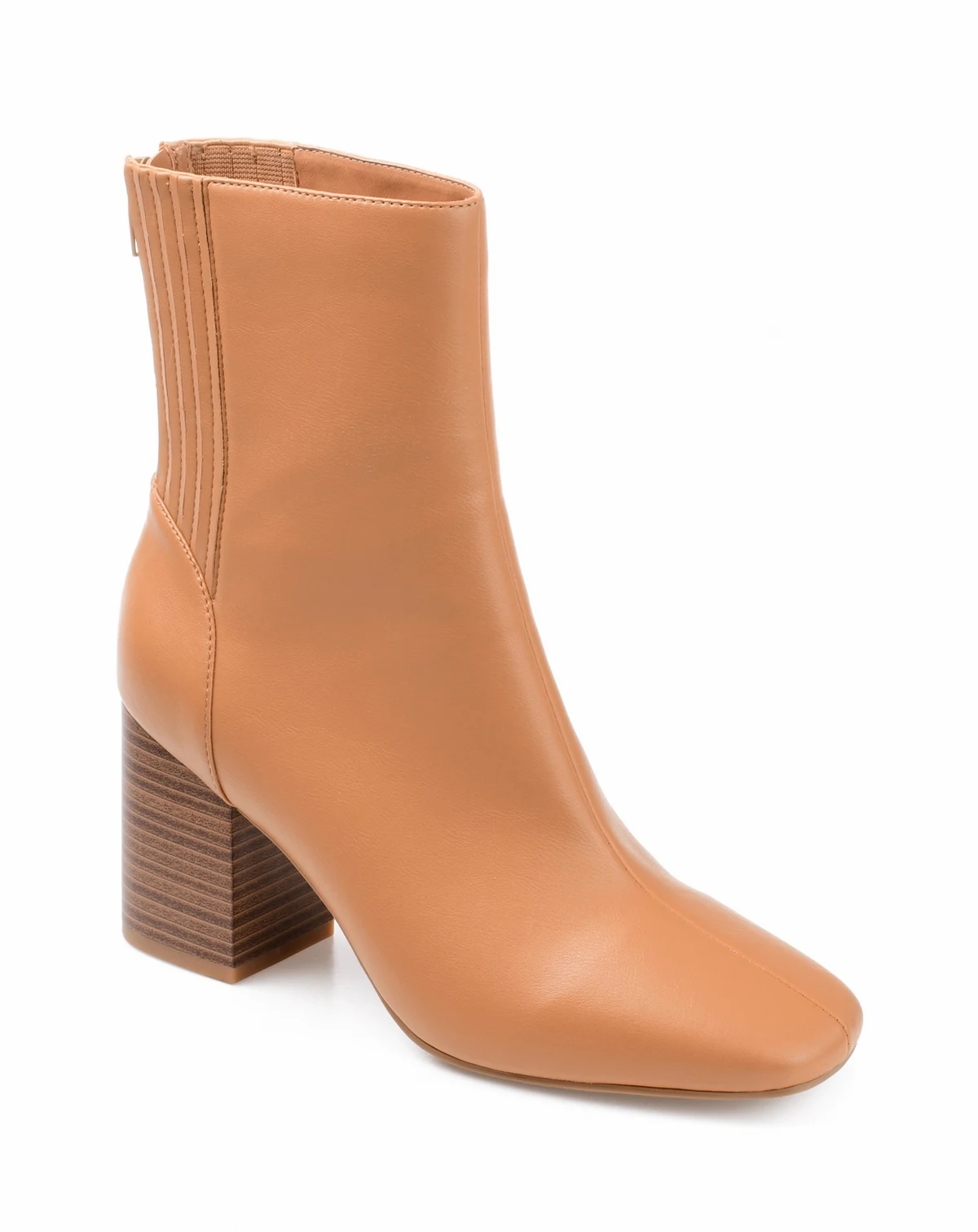 Women's Maize Square Toe Stacked Heel Booties